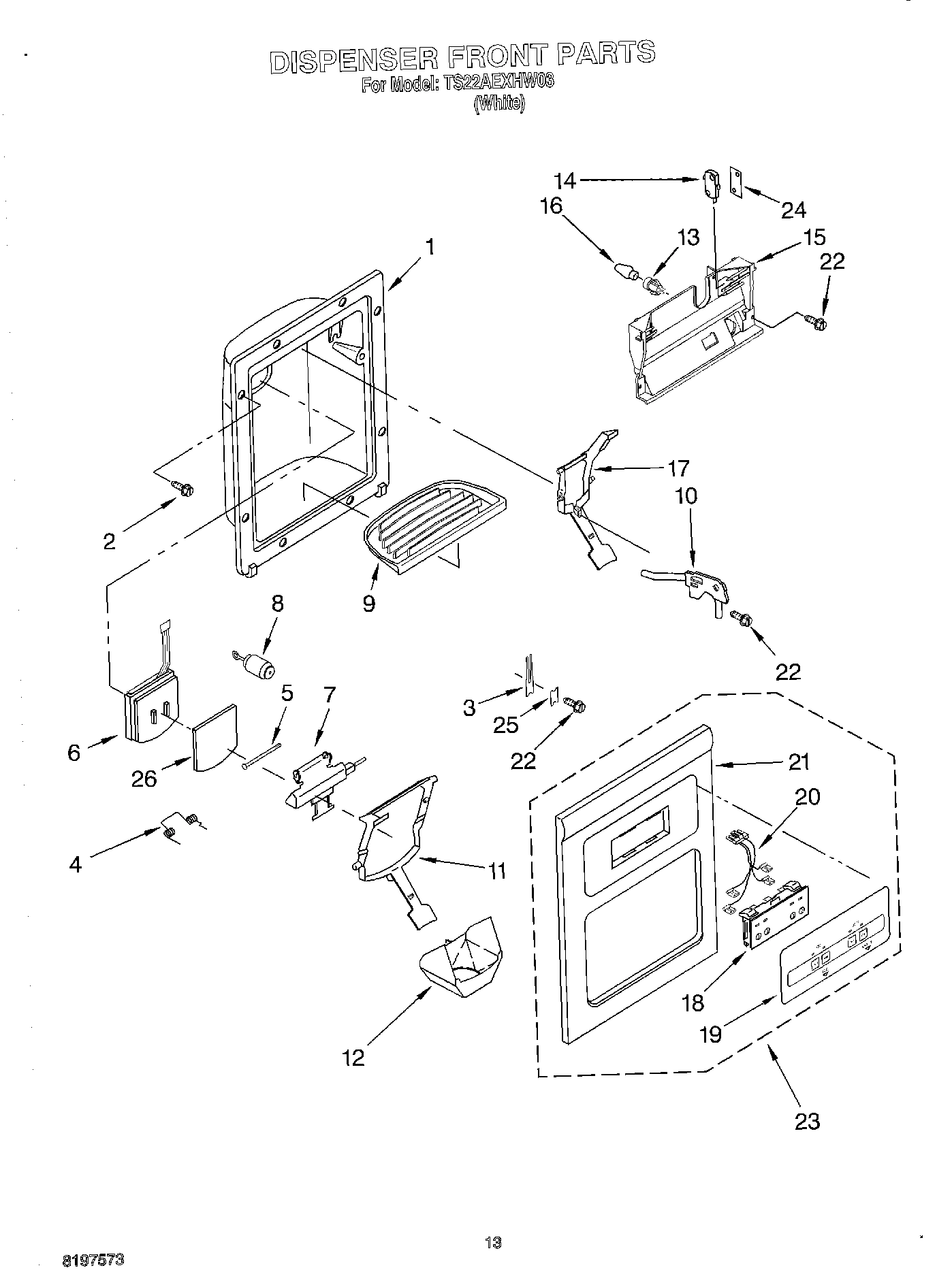 08 - DISPENSER FRONT