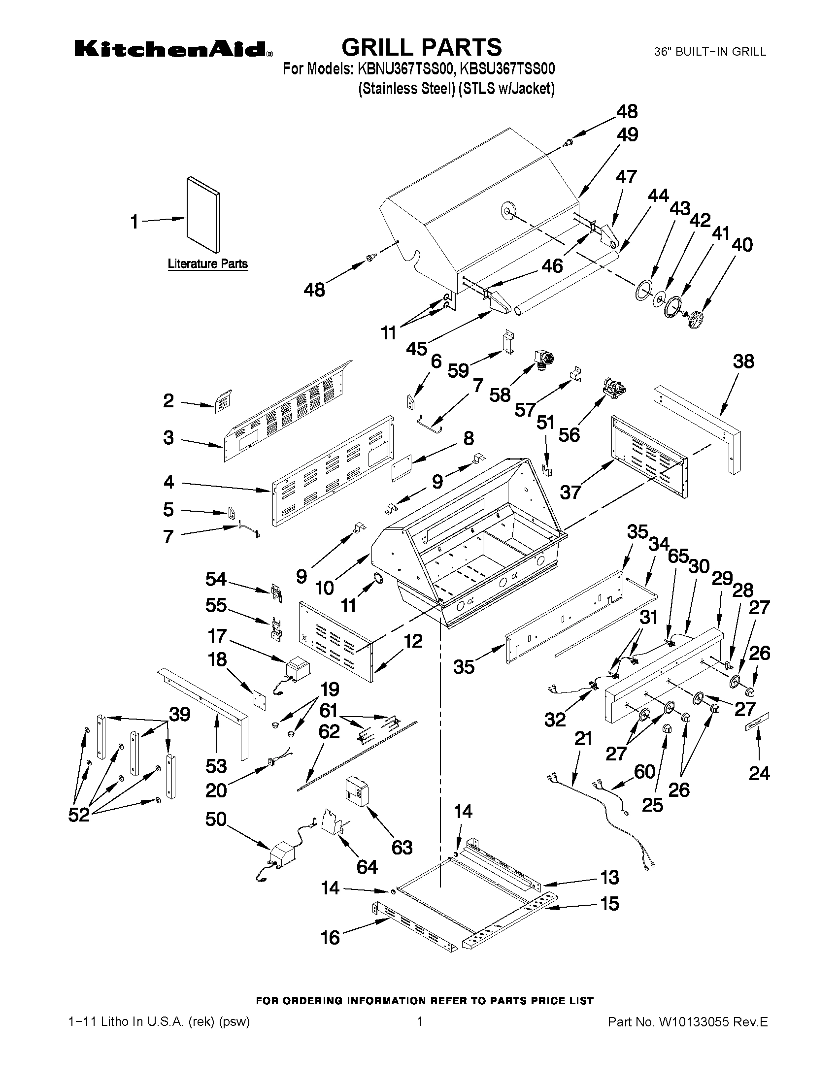 01 - GRILL PARTS