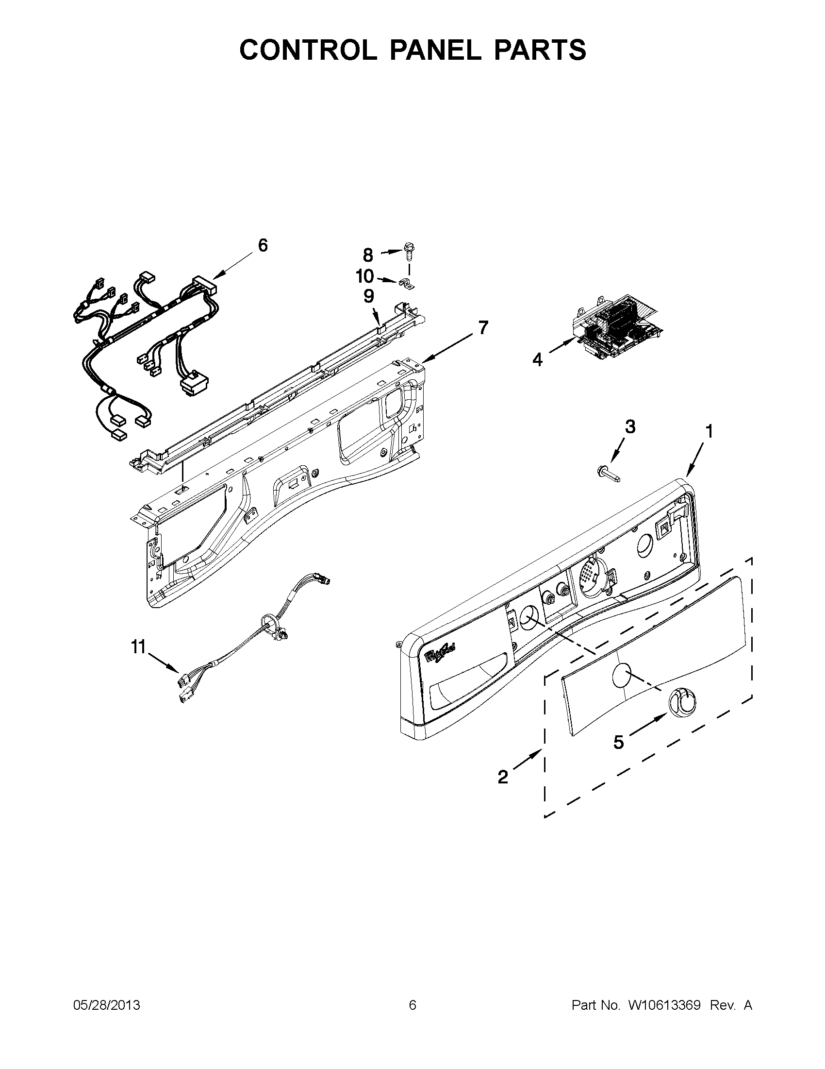 03 - CONTROL PANEL PARTS