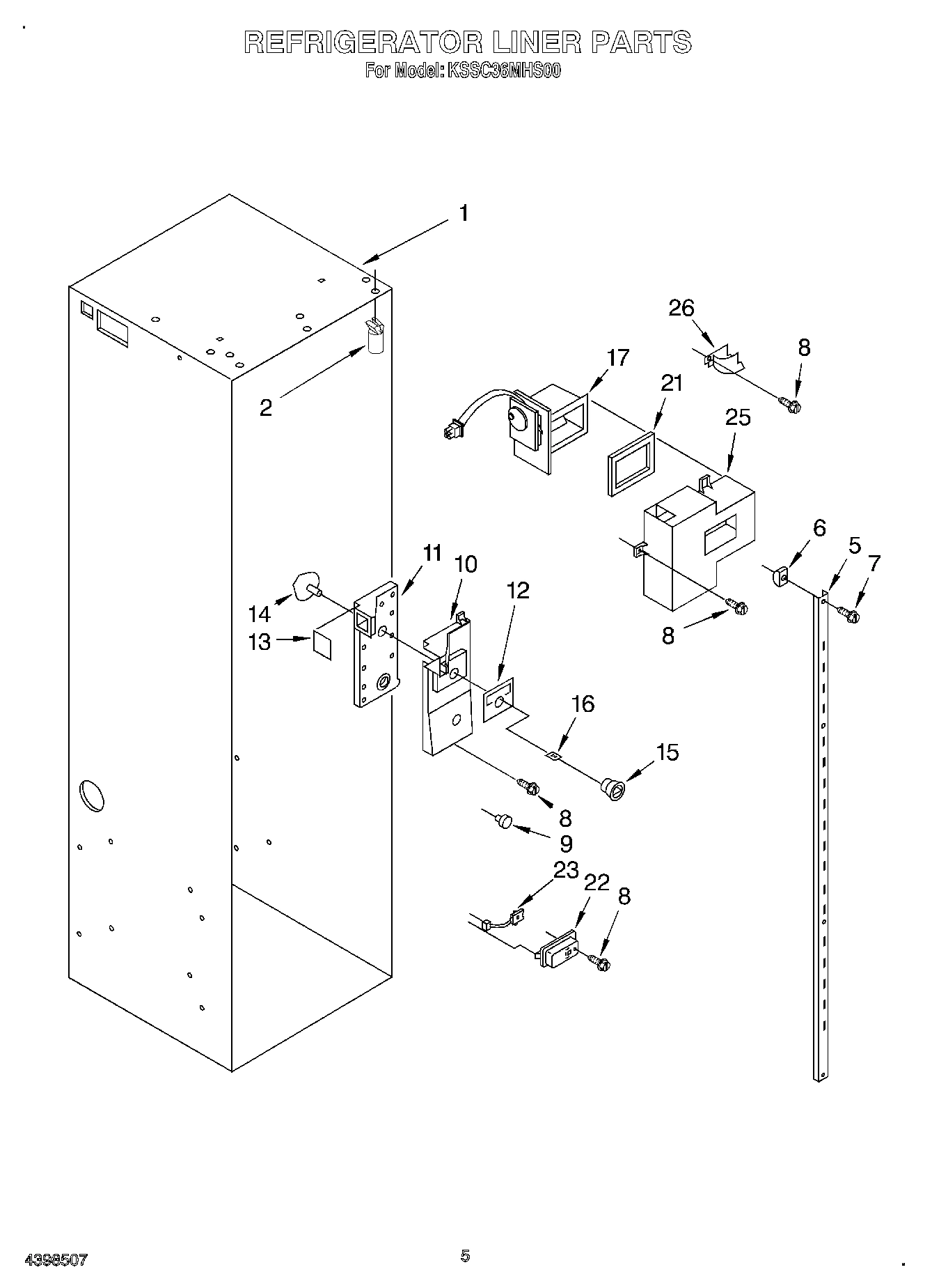 04 - REFRIGERATOR LINER