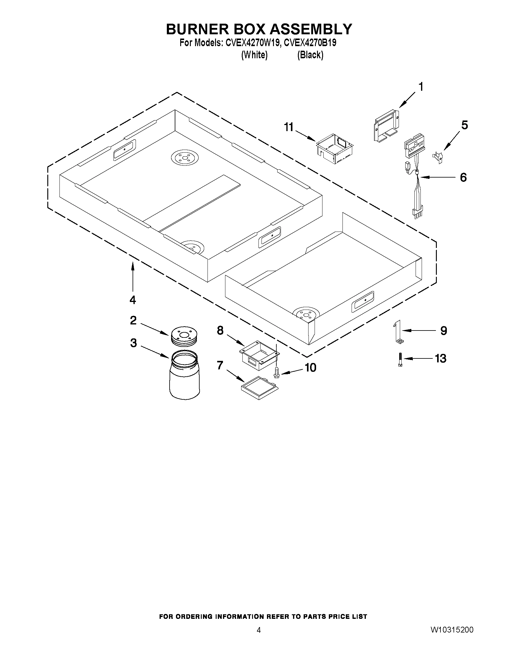 03 - BURNER BOX ASSEMBLY