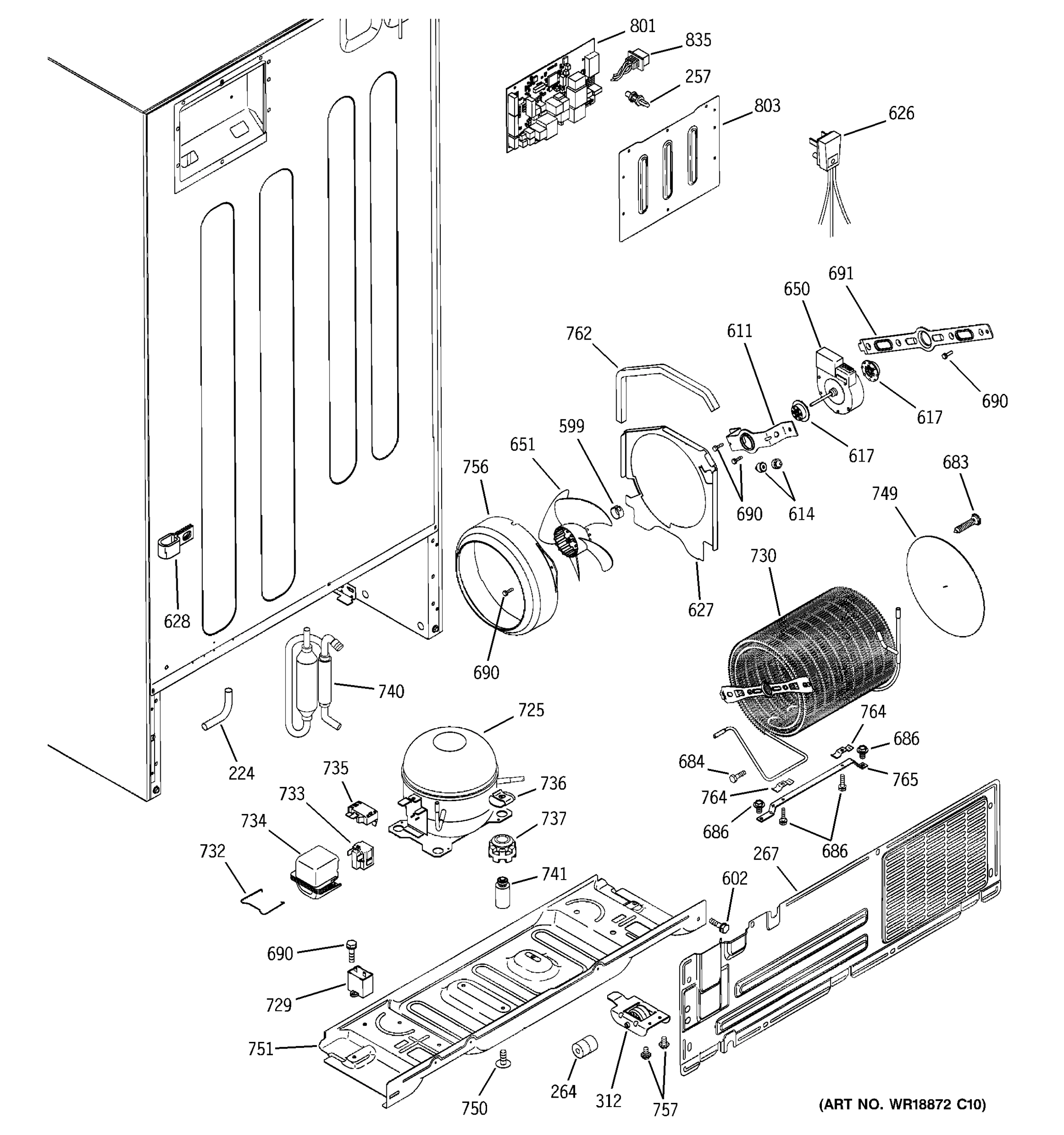 SEALED SYSTEM & MOTHER BOARD