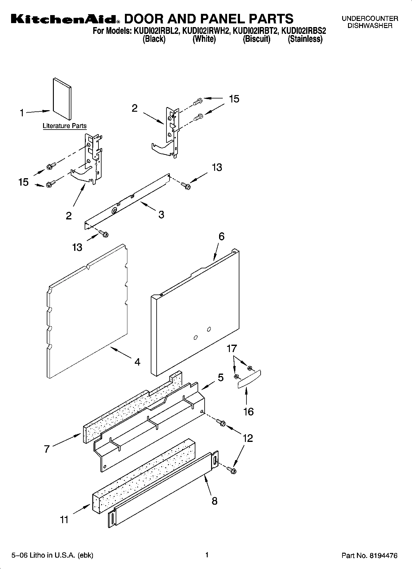 01 - DOOR AND PANEL PARTS