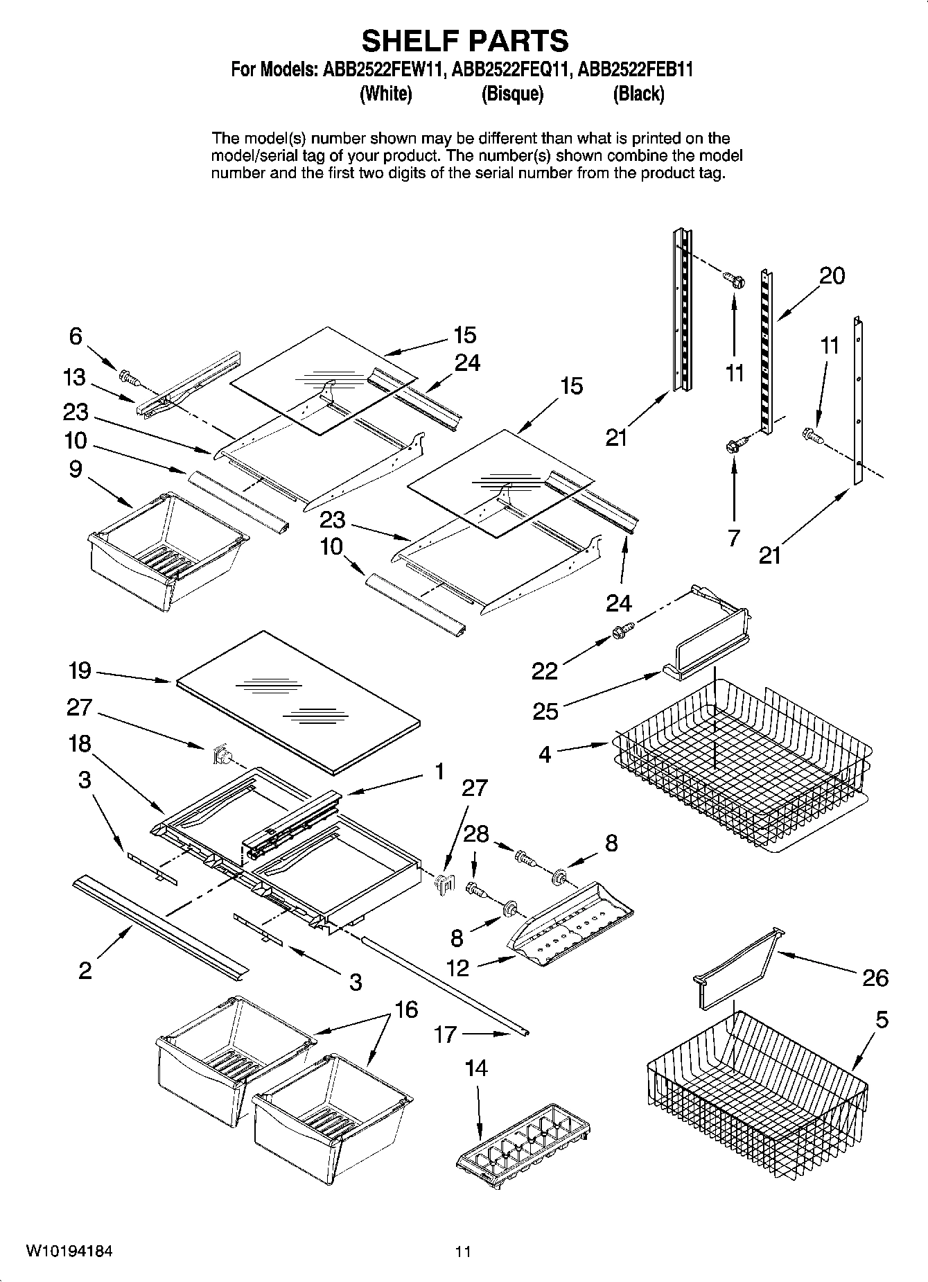 07 - SHELF PARTS