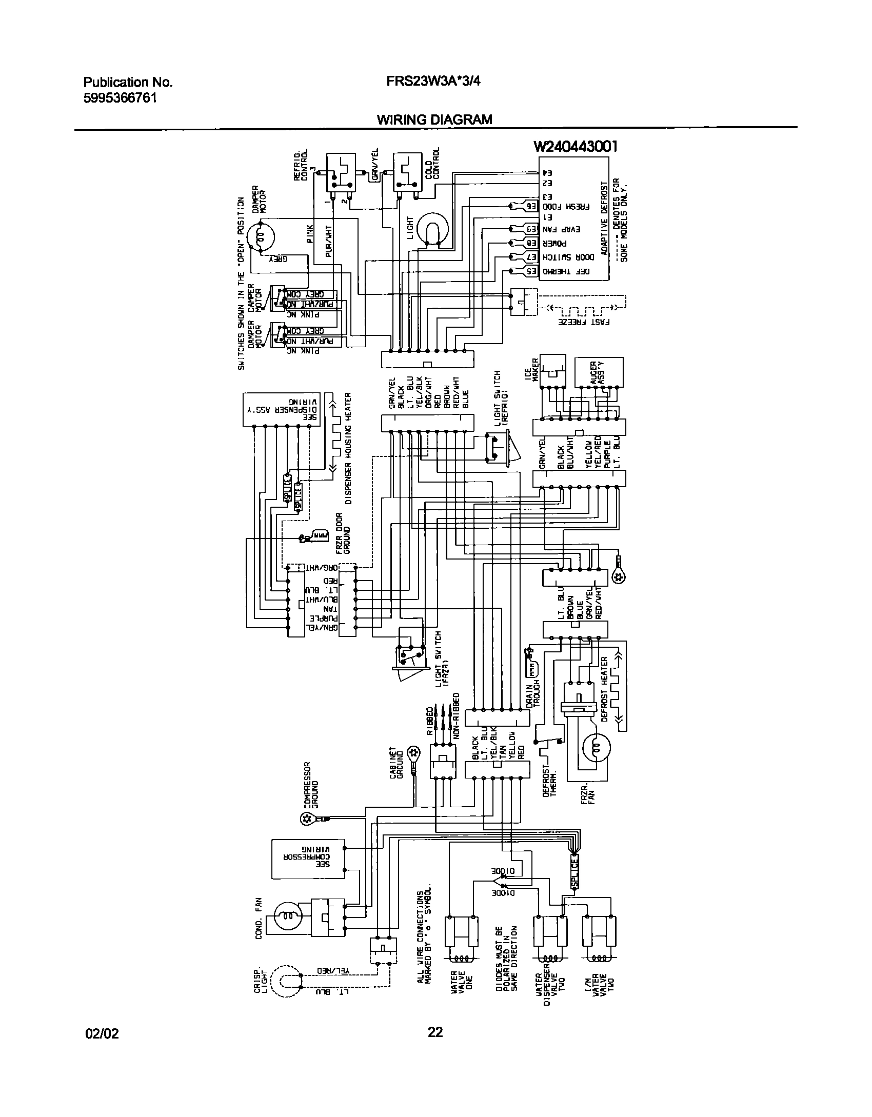22 - WIRING DIAGRAM