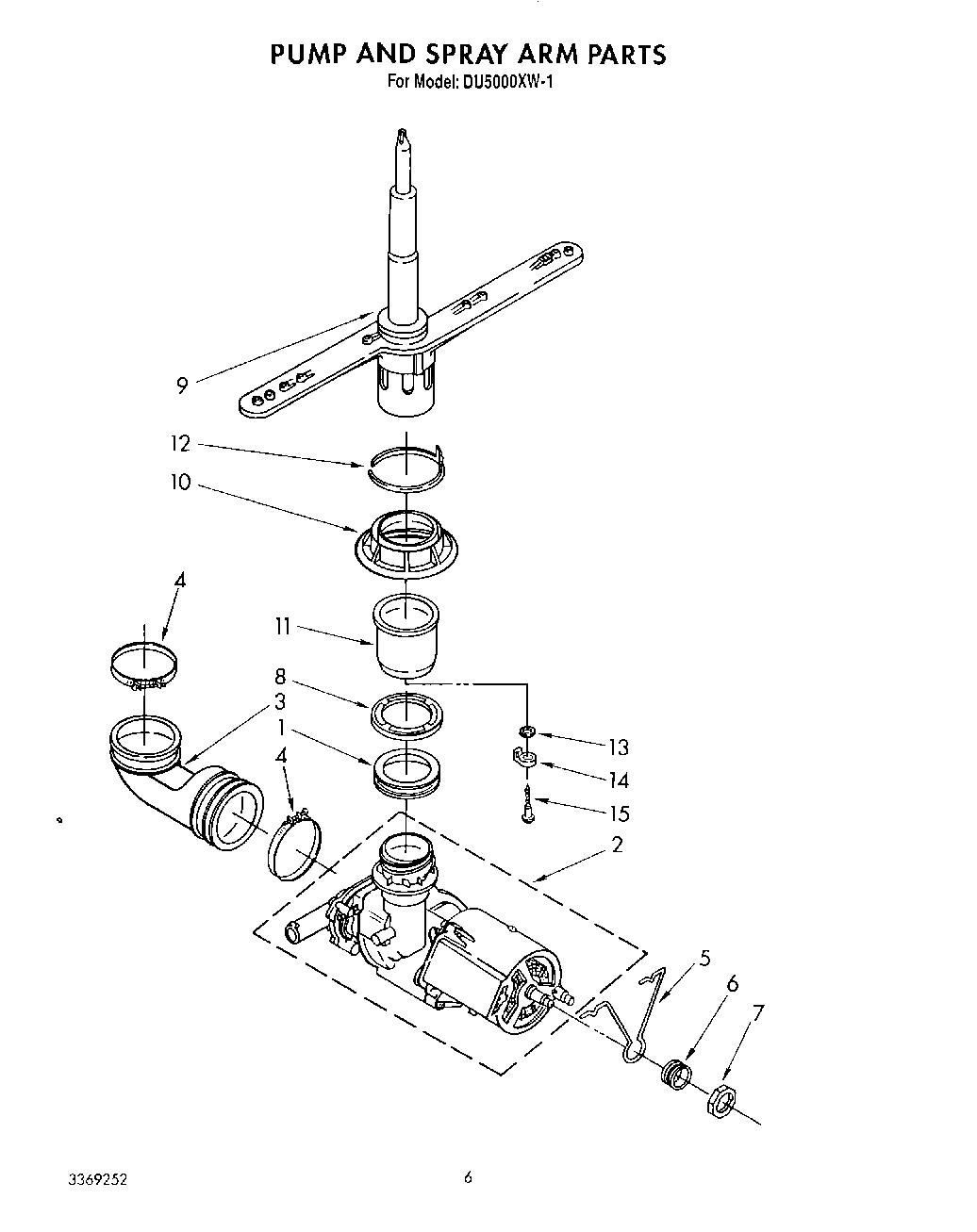 04 - PUMP AND SPRAY ARM