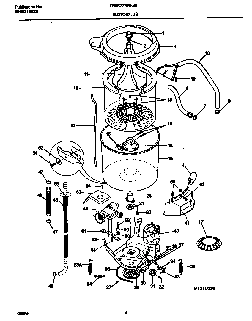 03 - WASHER MOTOR,HOSE