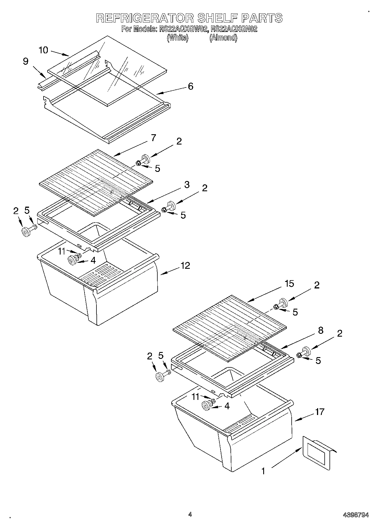 03 - REFRIGERATOR SHELF