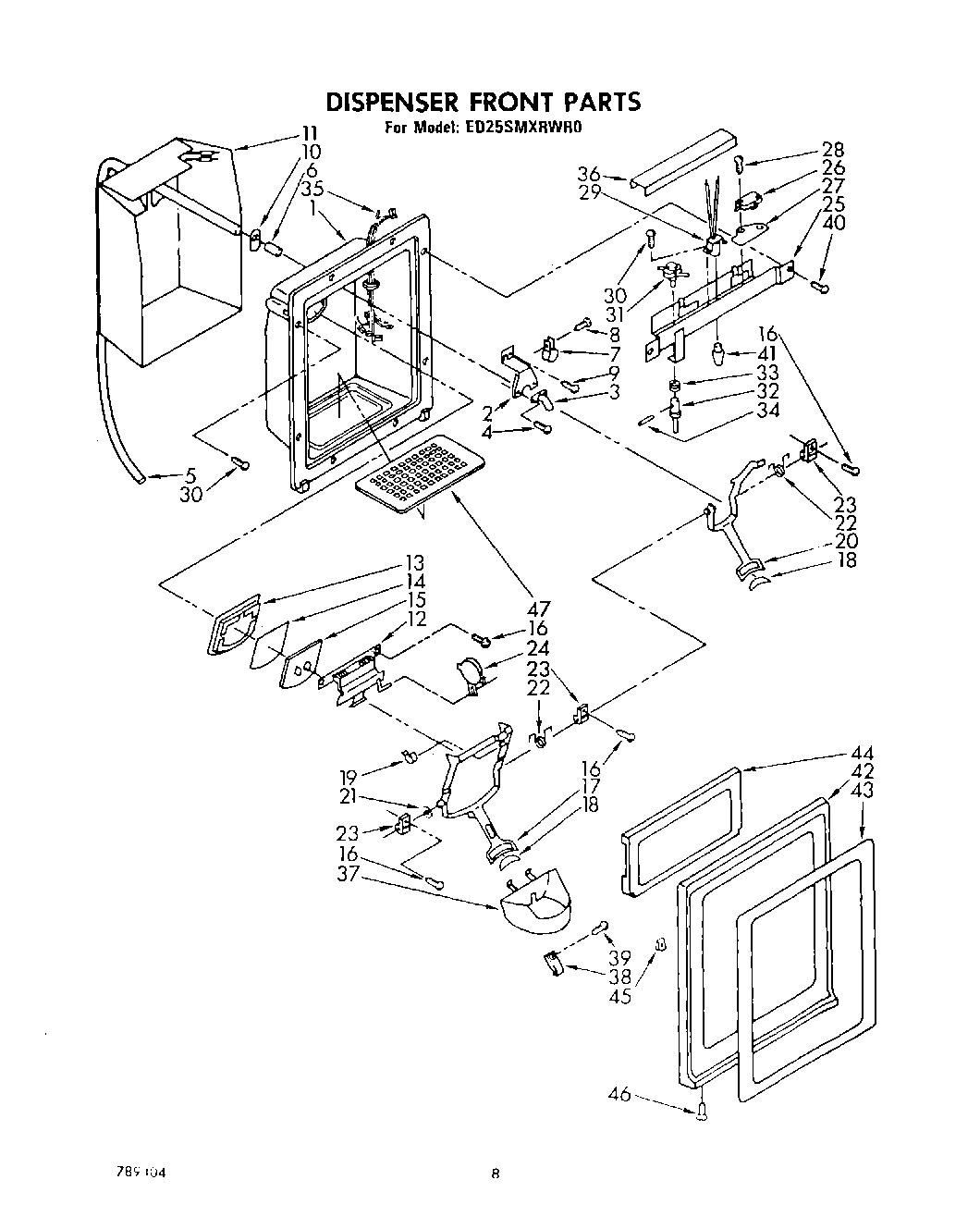 05 - DISPENSER FRONT