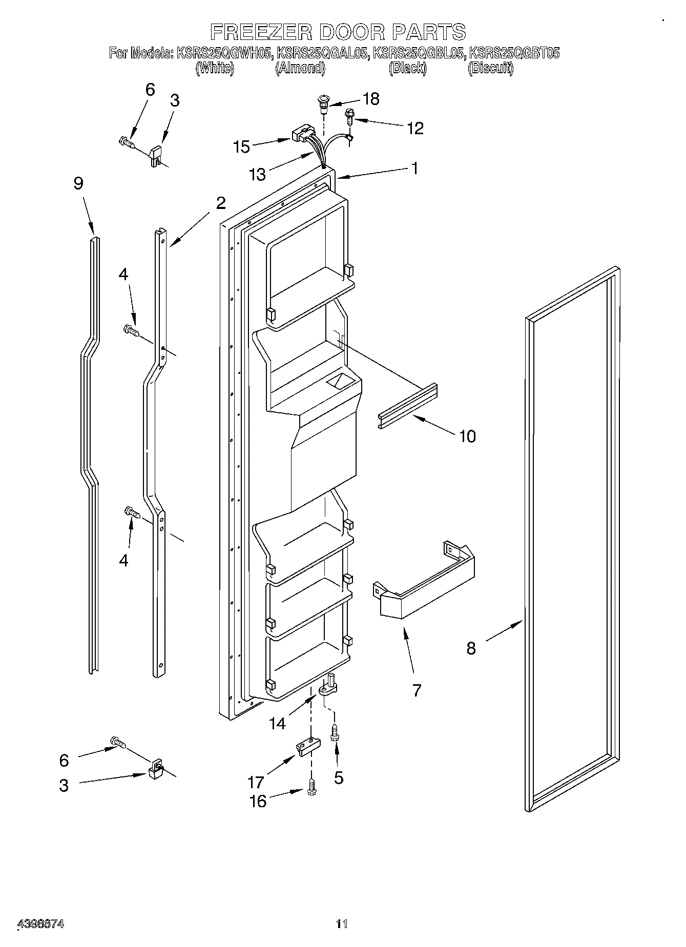 07 - FREEZER DOOR