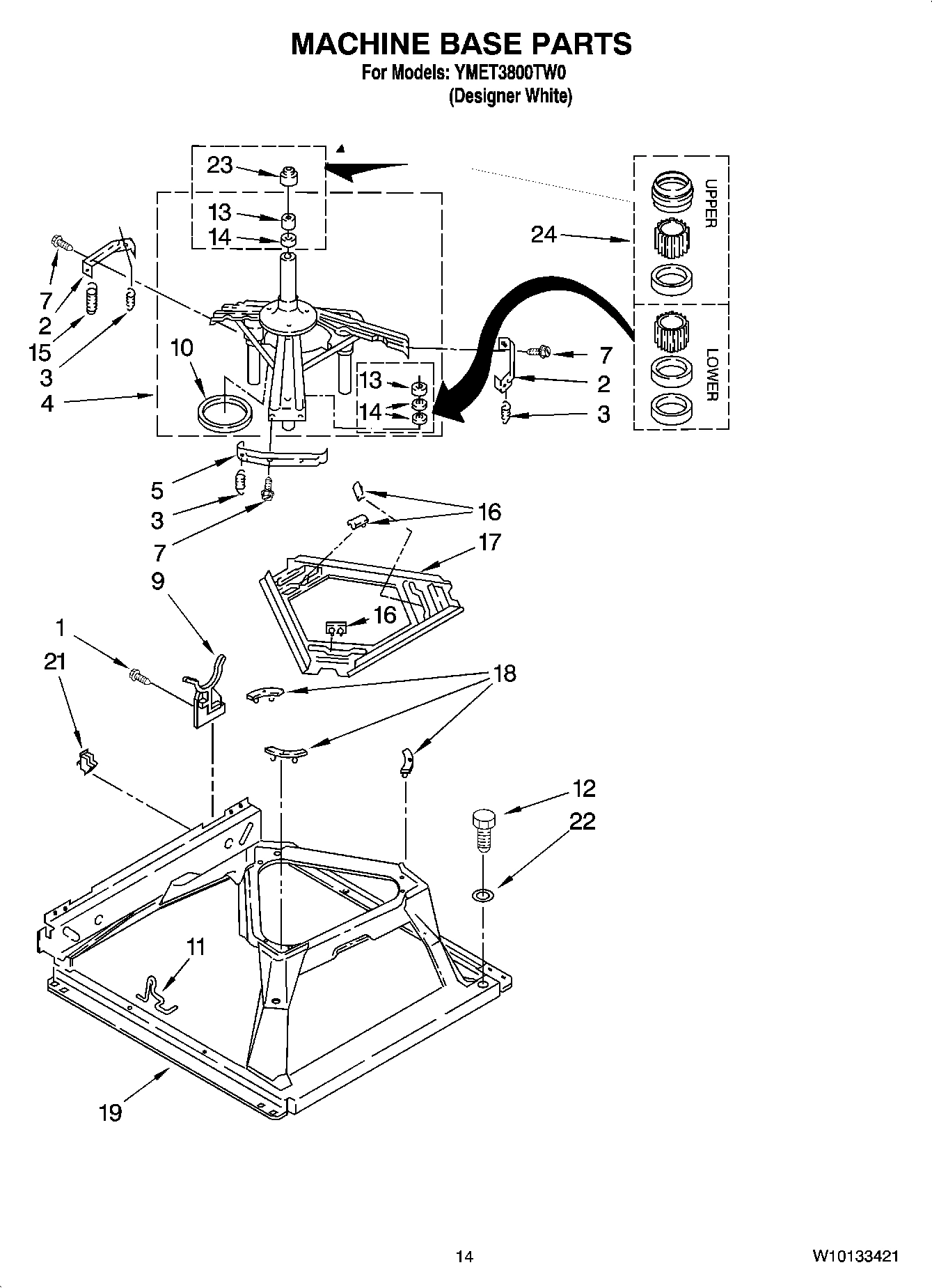 09 - MACHINE BASE PARTS