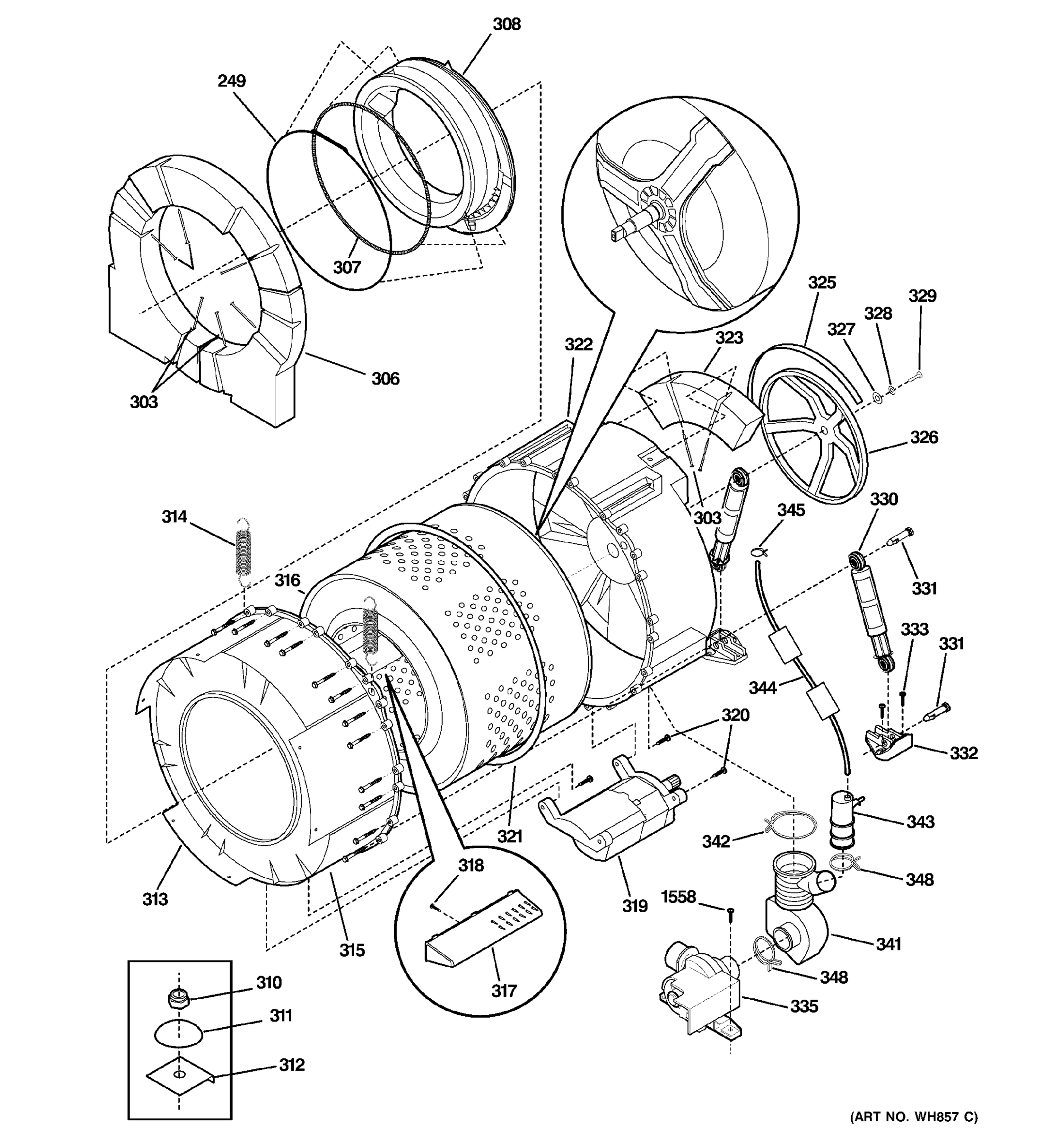 TUB & MOTOR