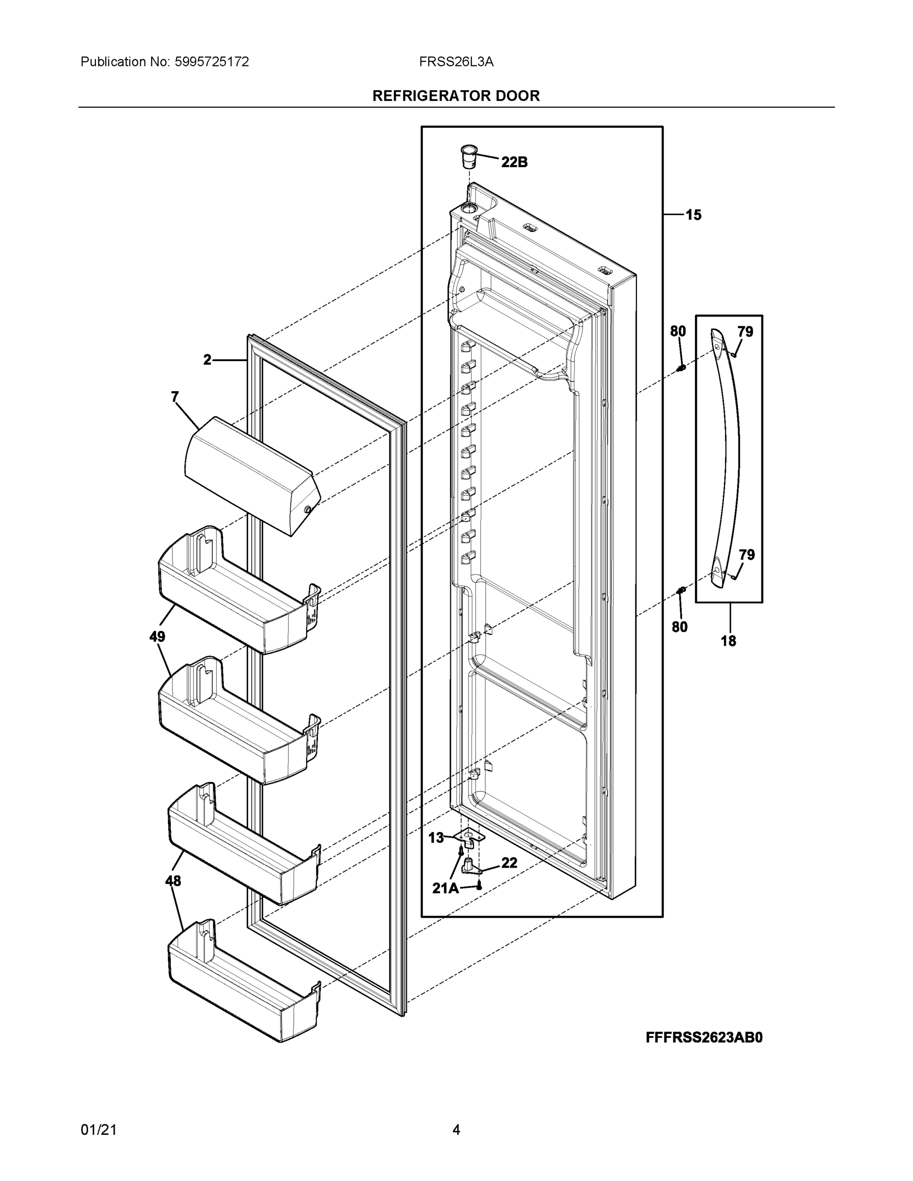 03 - REFRIGERATOR DOOR