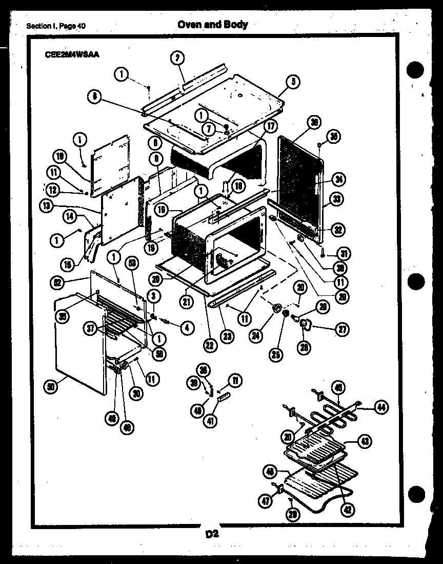 23 - OVEN AND BODY