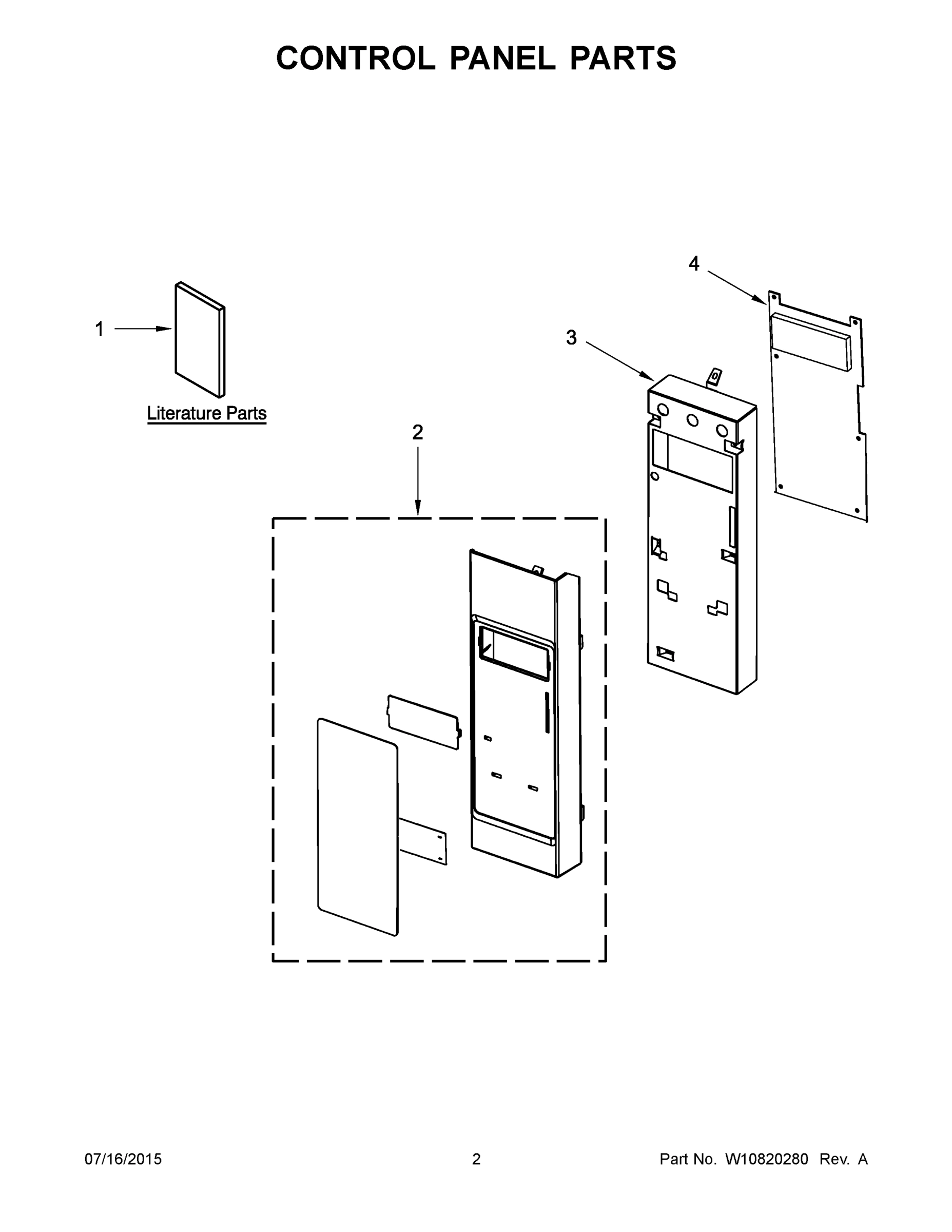 02 - CONTROL PANEL PARTS