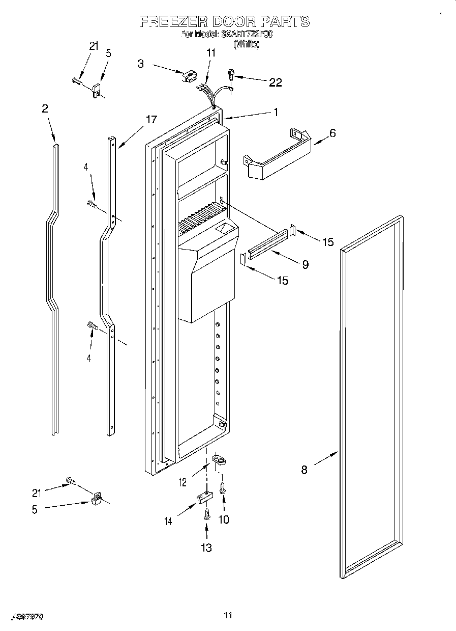 08 - FREEZER DOOR