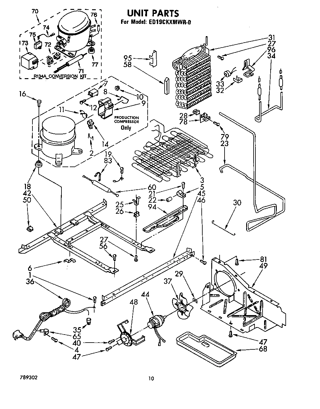 06 - UNIT , PARTS NOT ILLUSTRATED
