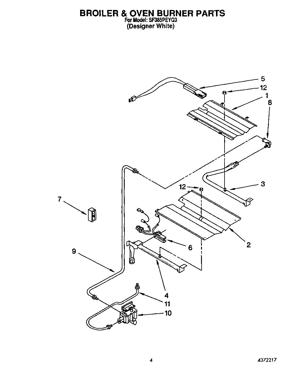 04 - BROILER & OVEN BURNER