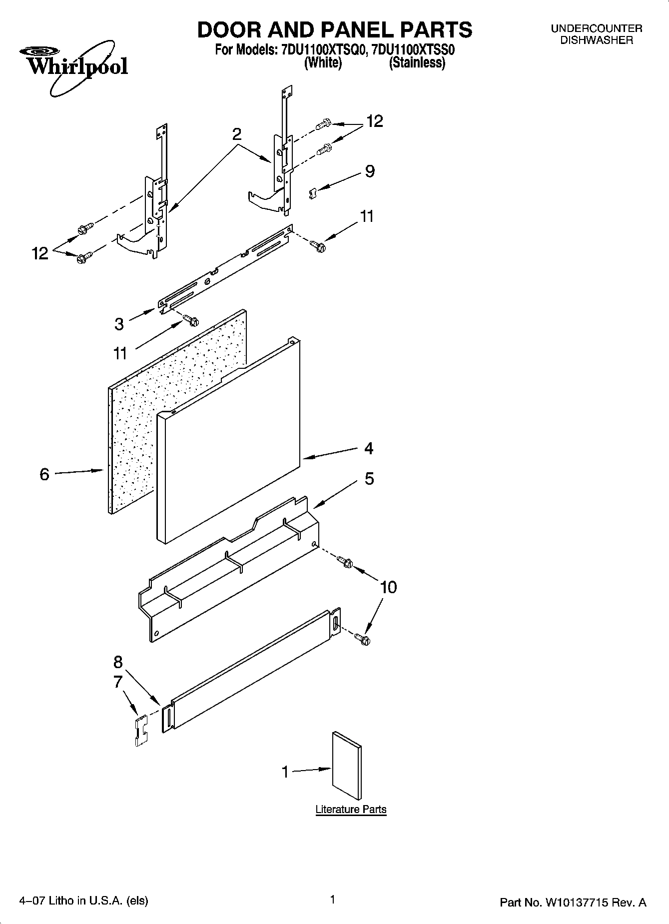 01 - DOOR AND PANEL PARTS