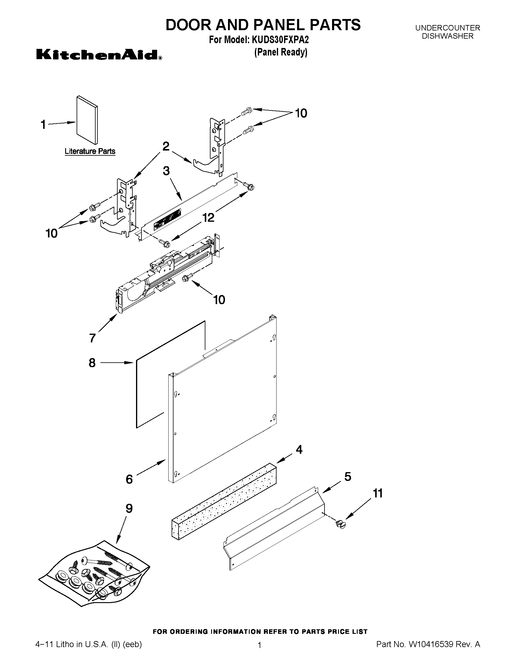 01 - DOOR AND PANEL PARTS