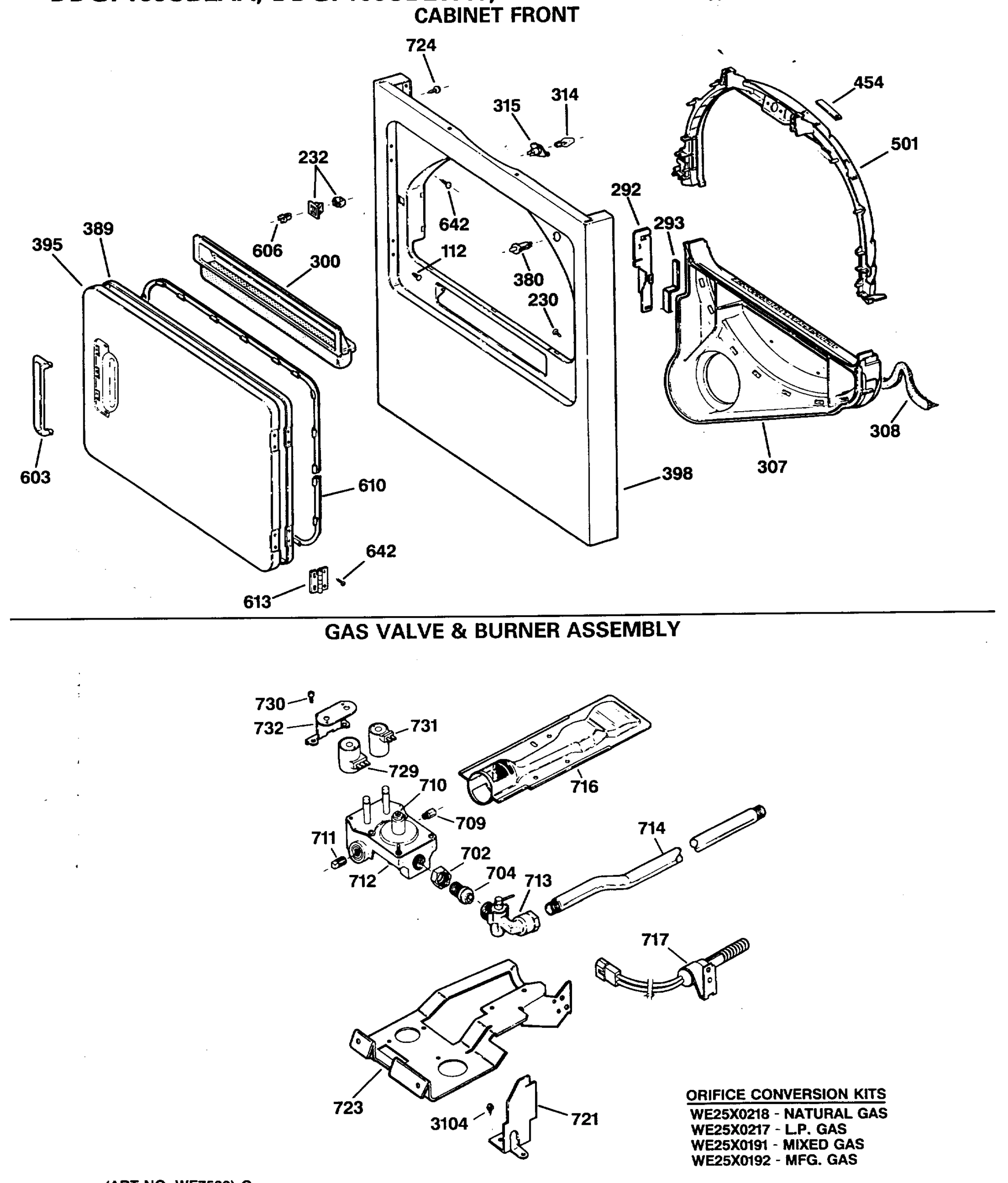 CABINET FRONT