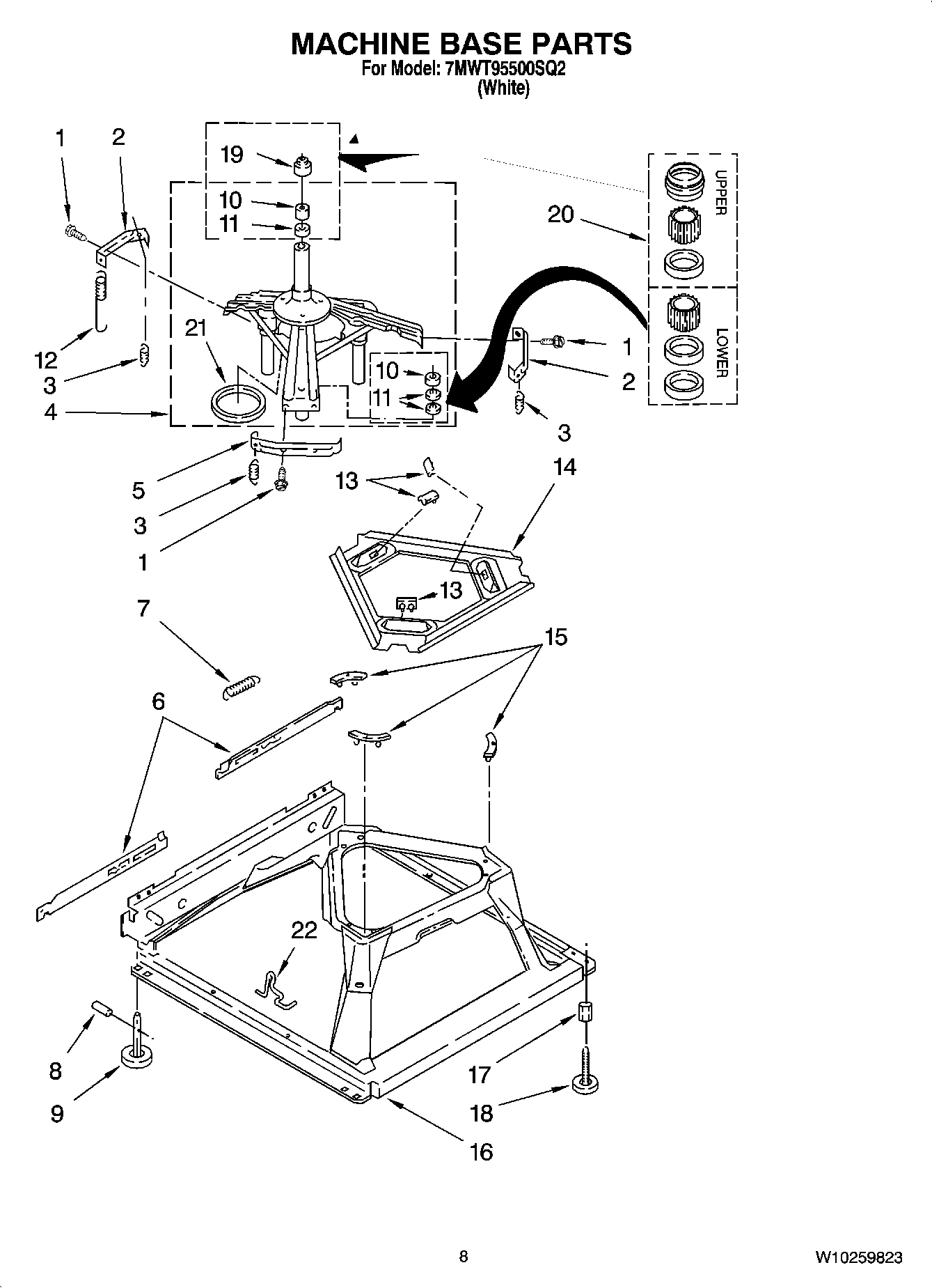 05 - MACHINE BASE PARTS
