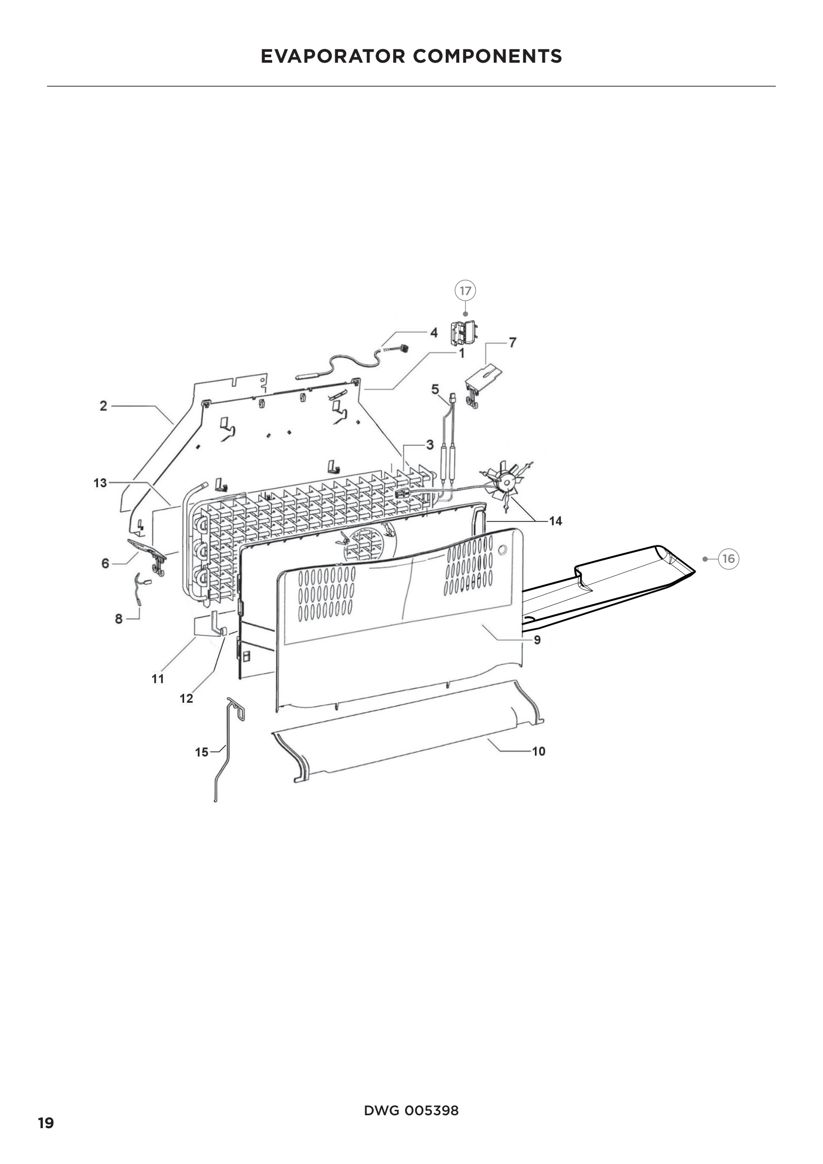 EVAPORATOR COMPONENTS