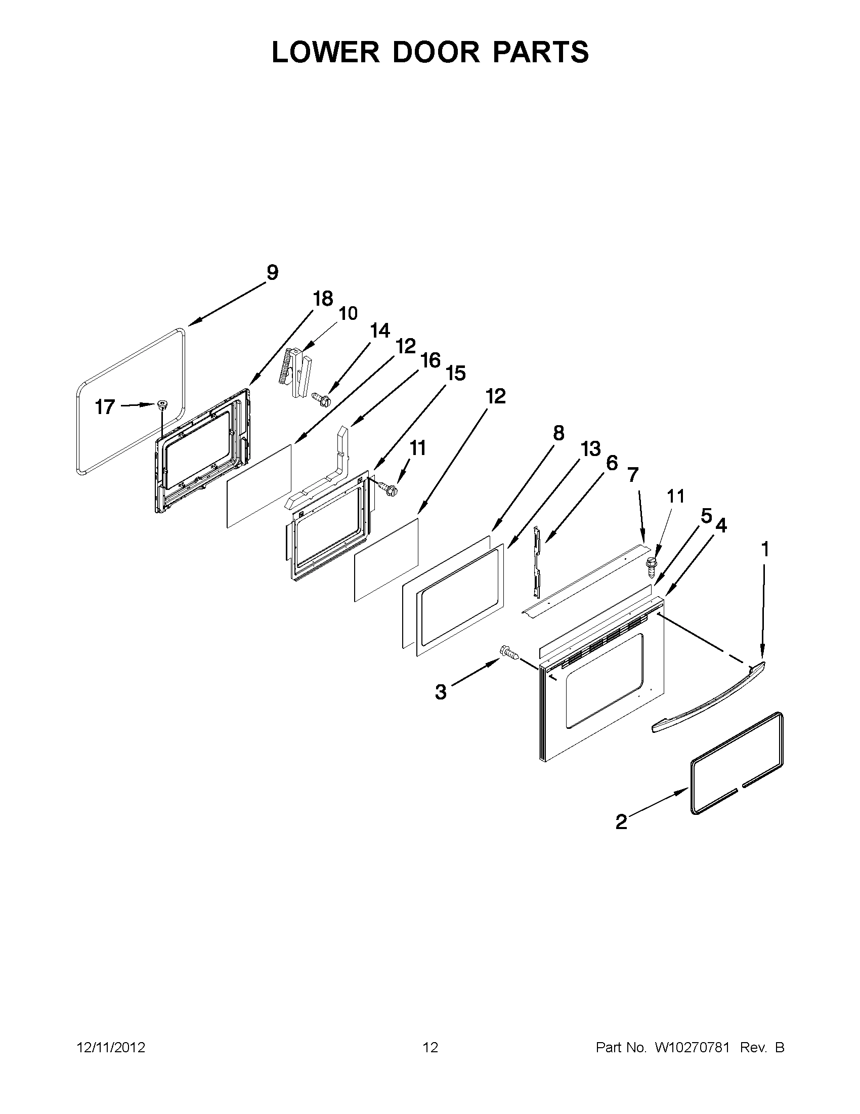 06 - LOWER DOOR PARTS