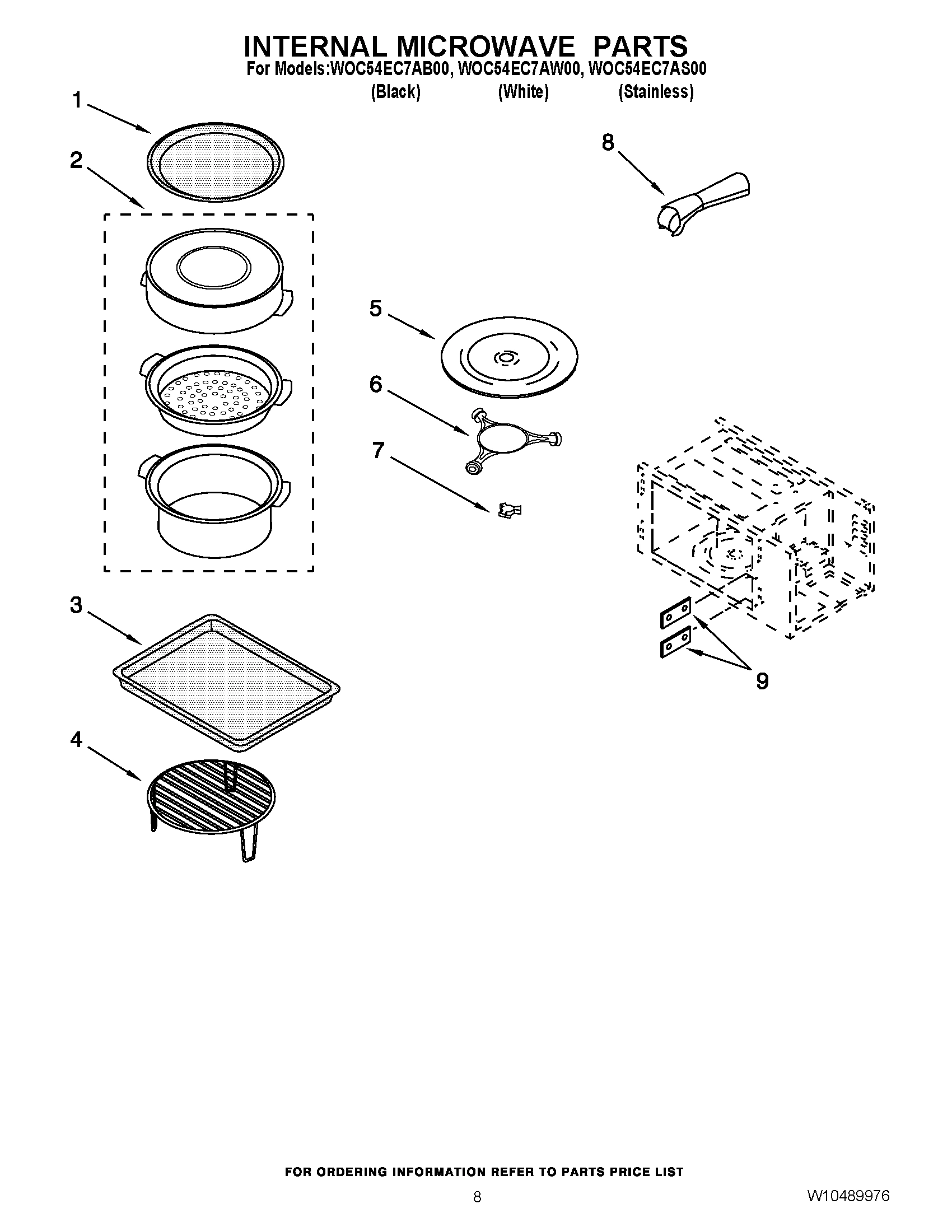06 - INTERNAL MICROWAVE PARTS