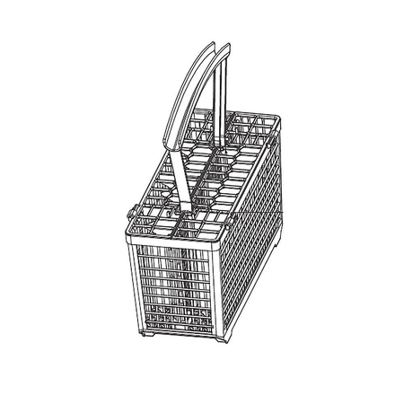 5304519287 Frigidaire Basket Assembly