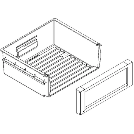 W10609697 Whirlpool Refrigerator Pan
