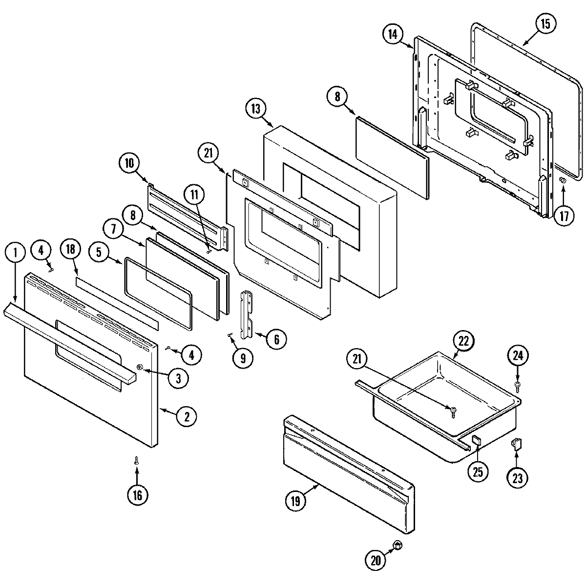 03 - DOOR/DRAWER (3842WRx)
