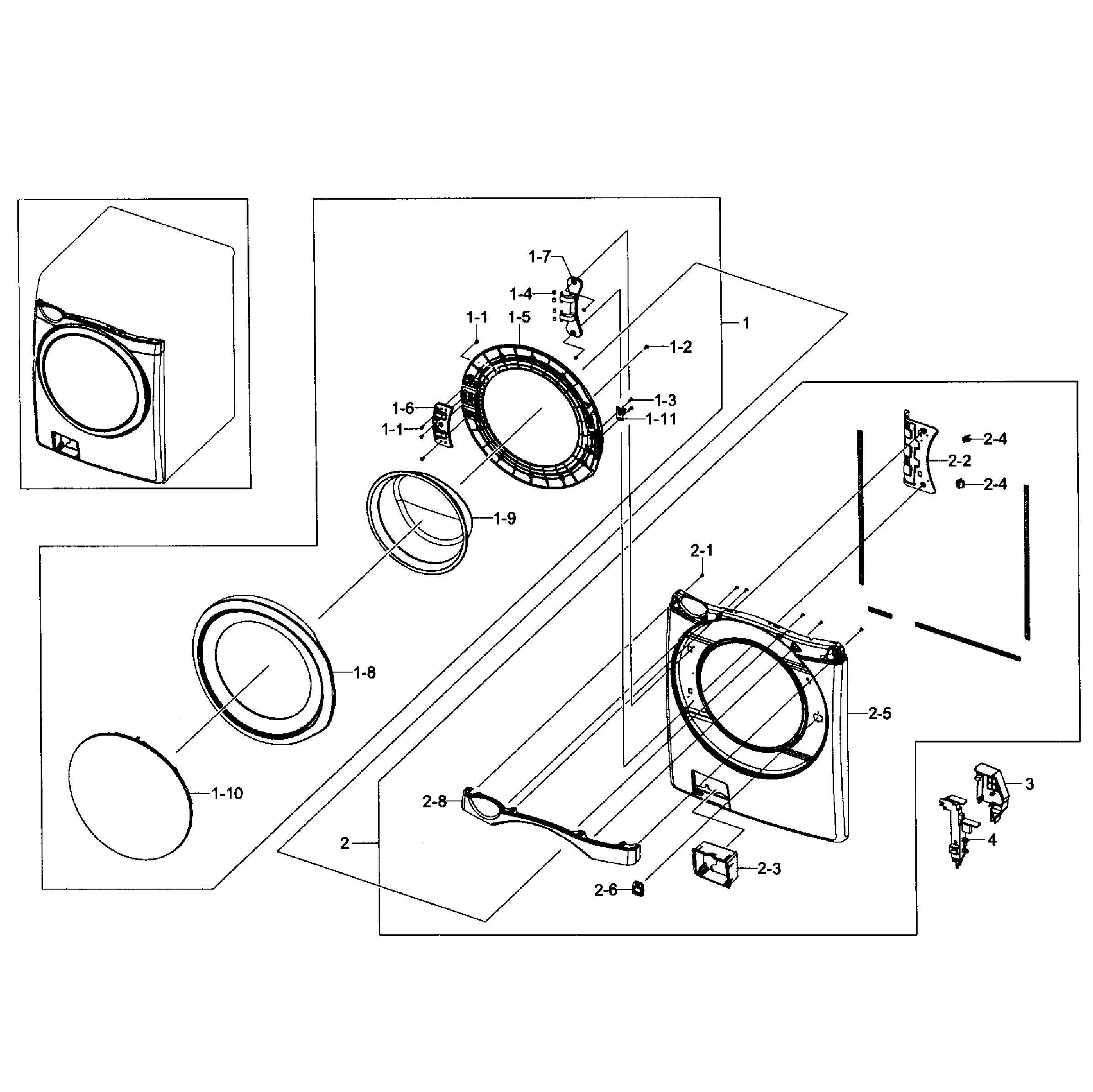 FRONT/DOOR ASSY