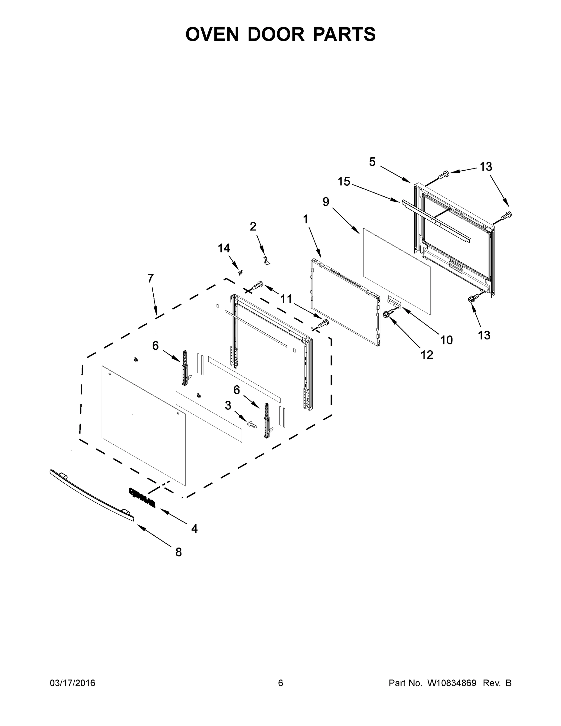 04 - OVEN DOOR PARTS