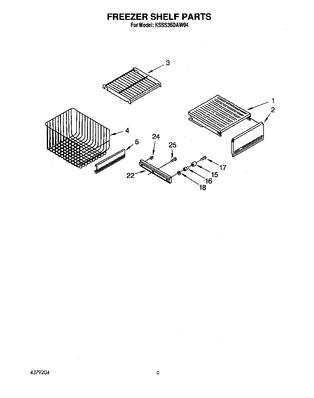 07 - FREEZER SHELF