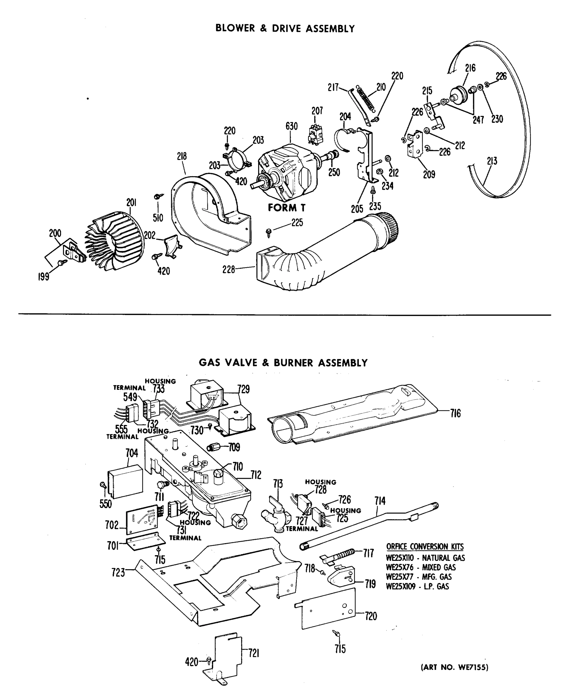 BLOWER & DRIVE ASSEMBLY