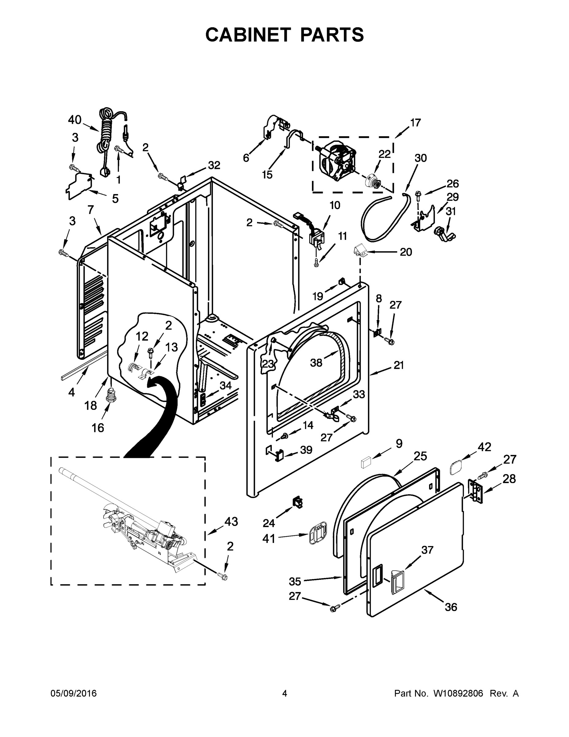 03 - CABINET PARTS