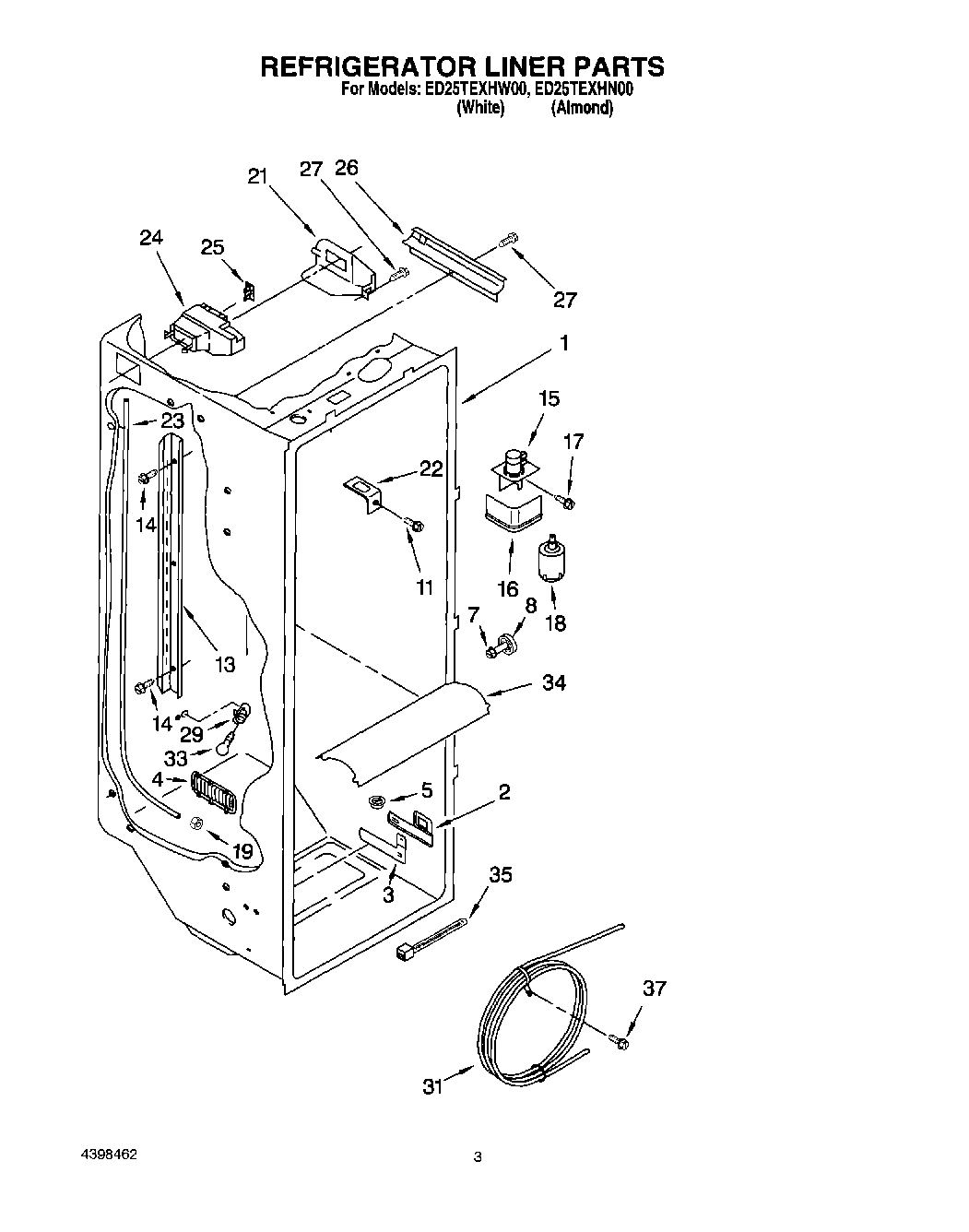 02 - REFRIGERATOR LINER