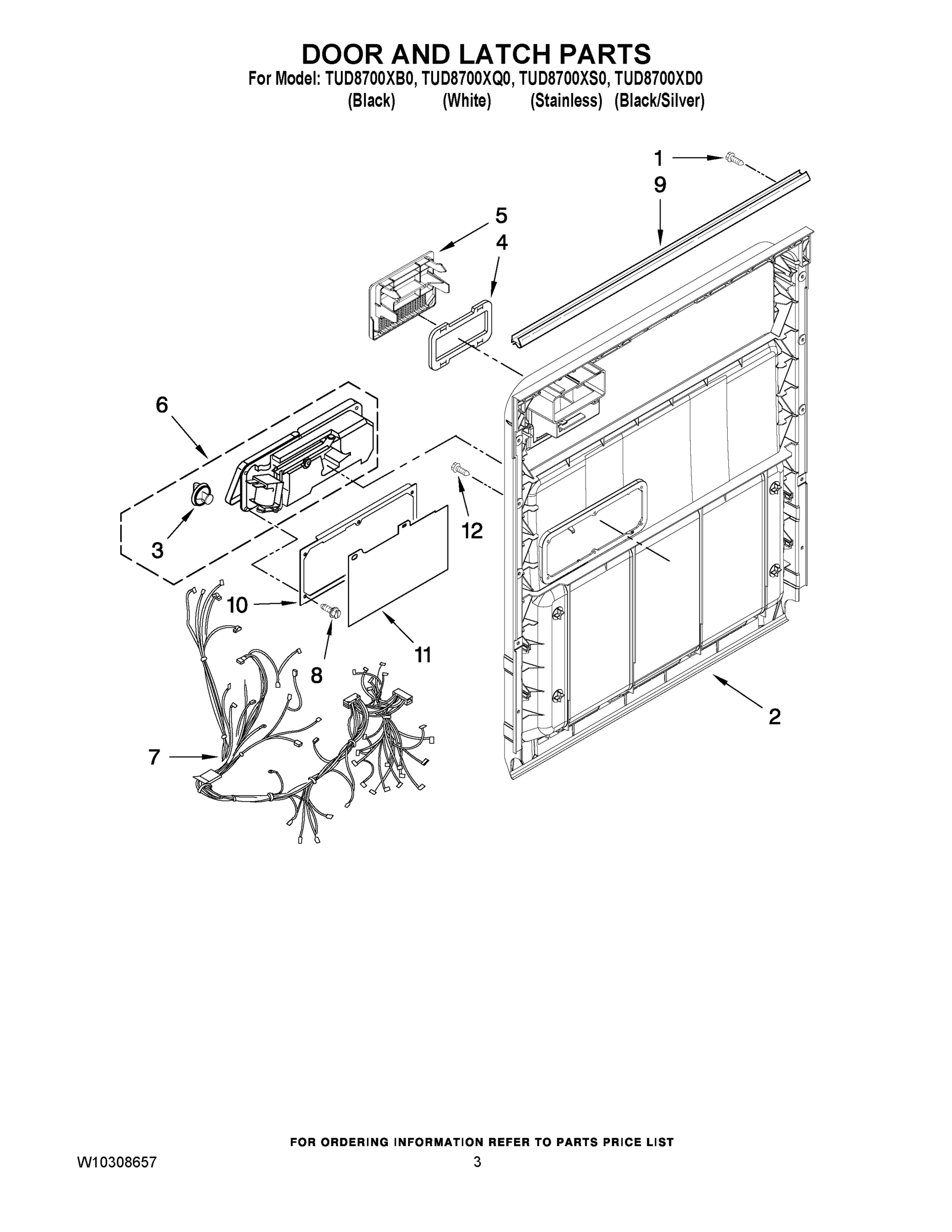 03 - DOOR AND LATCH PARTS