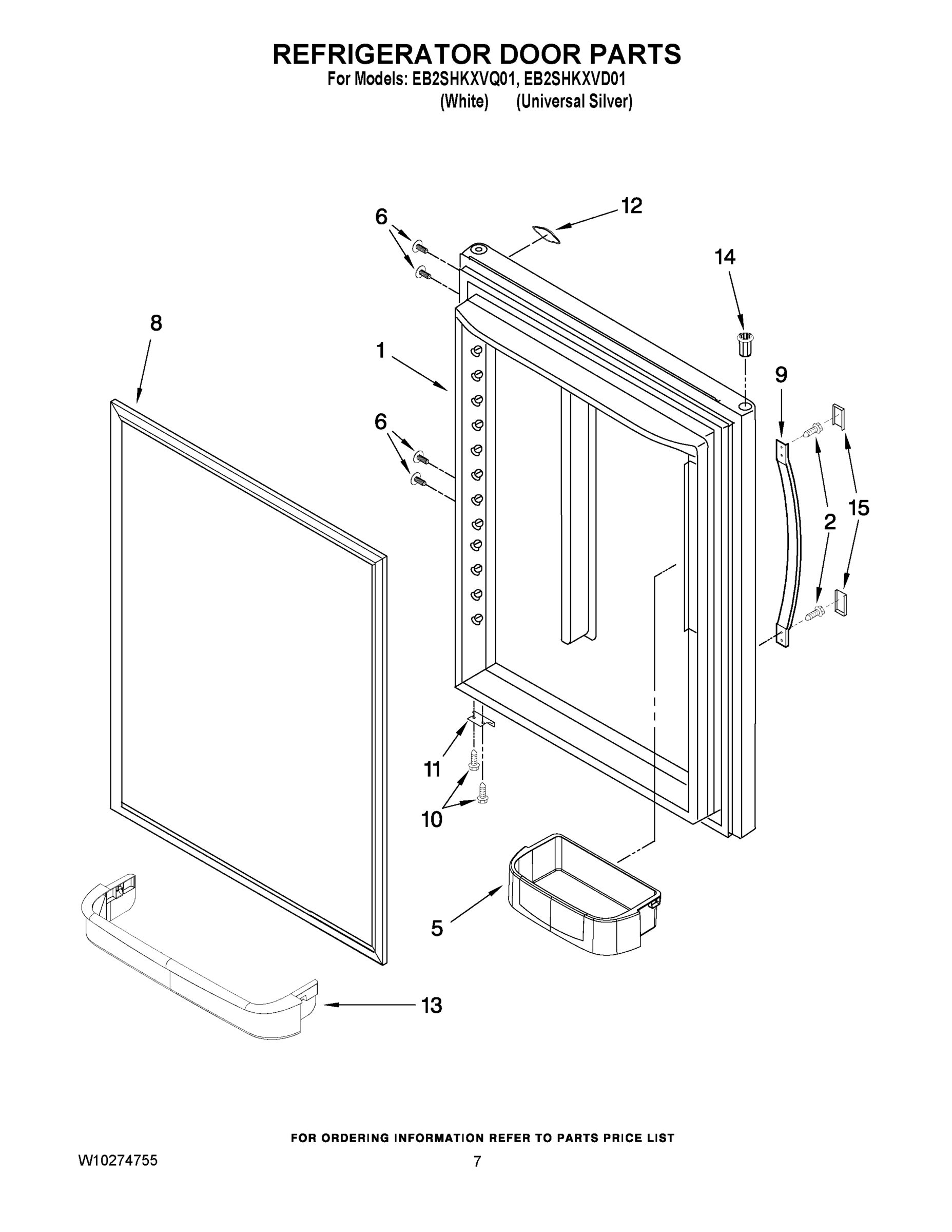 05 - REFRIGERATOR DOOR PARTS