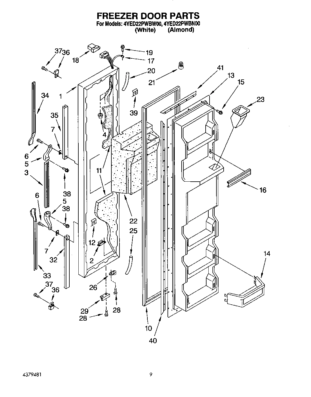 07 - FREEZER DOOR