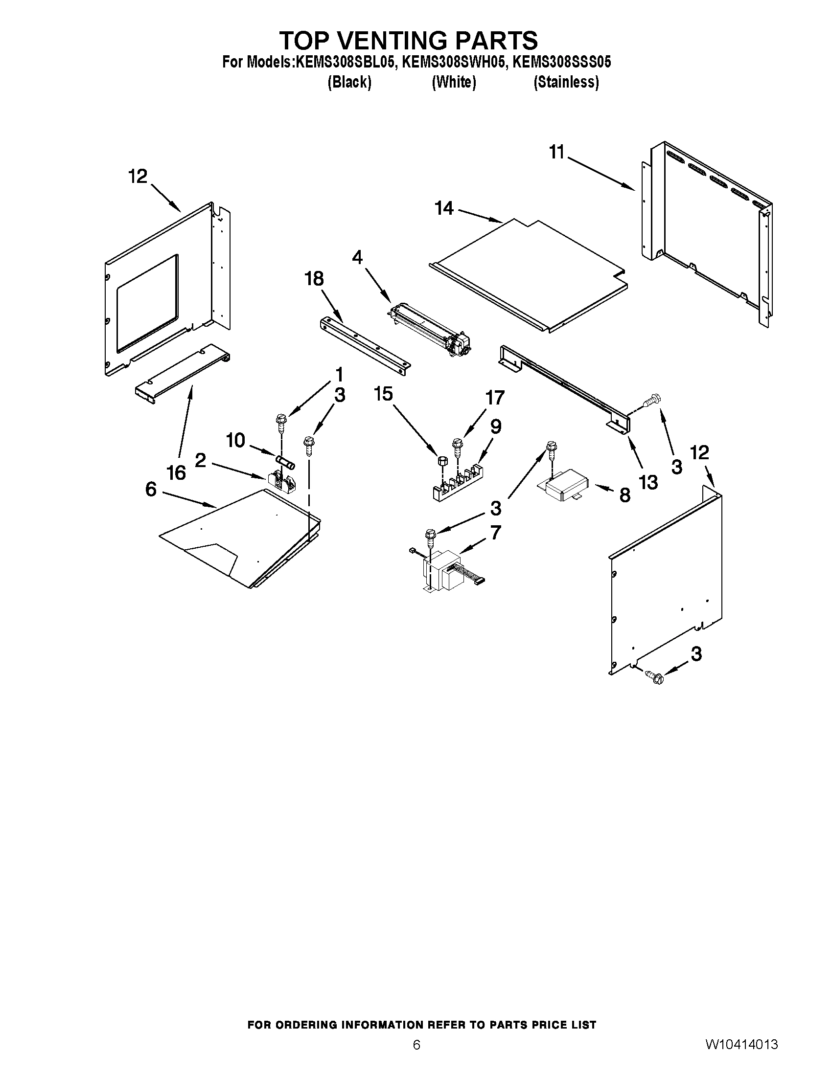 05 - TOP VENTING PARTS
