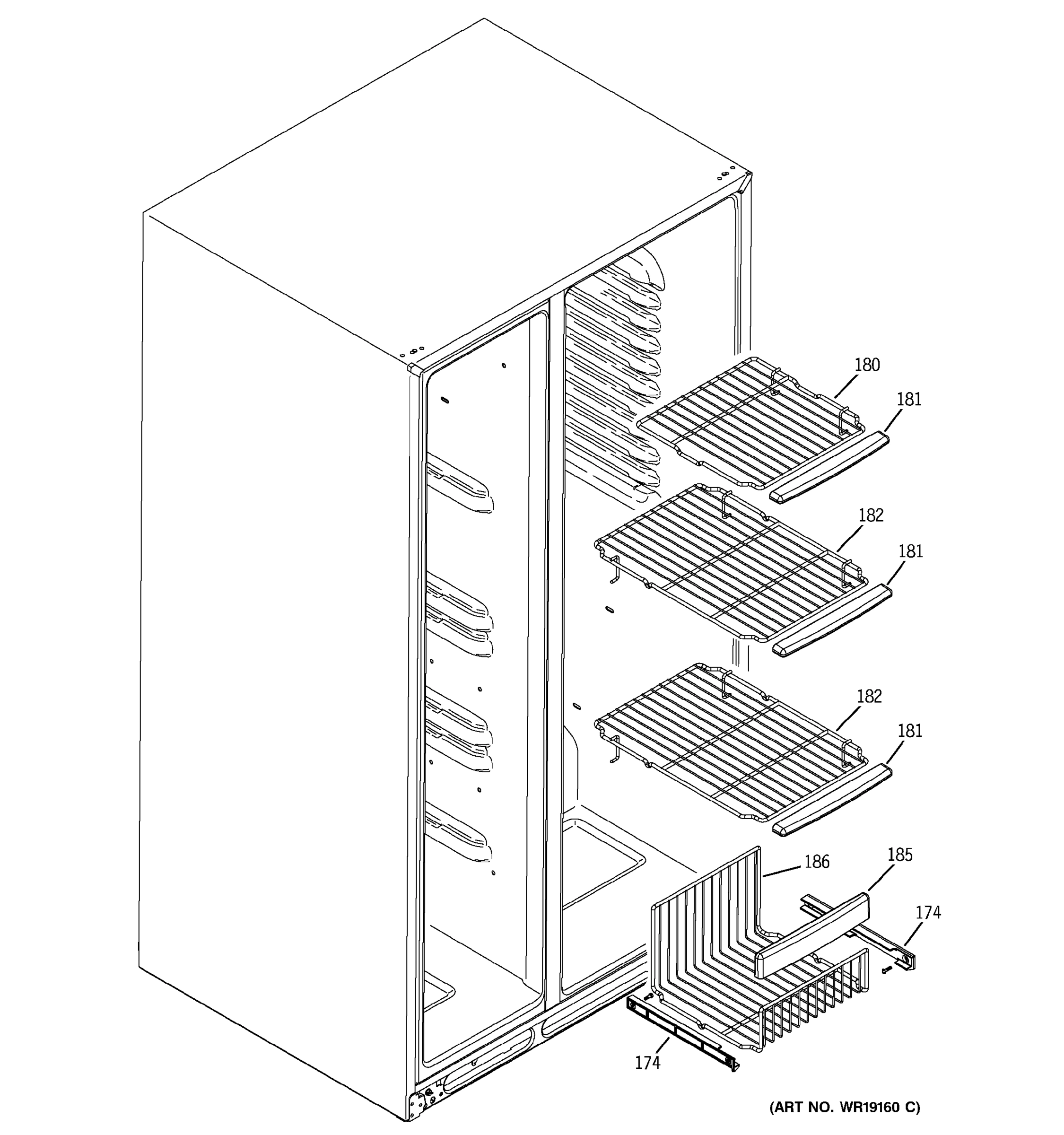 FREEZER SHELVES