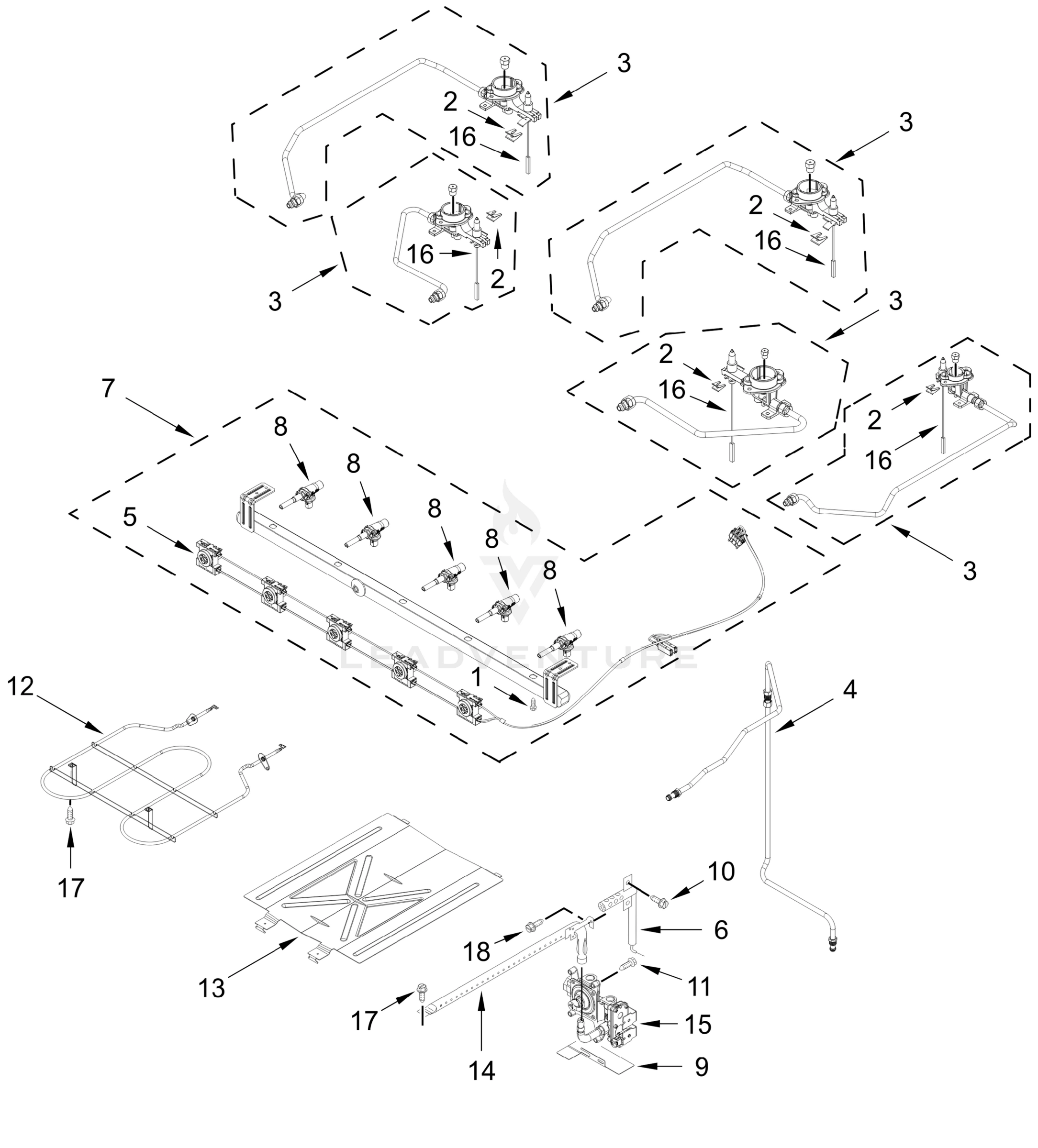MANIFOLD PARTS