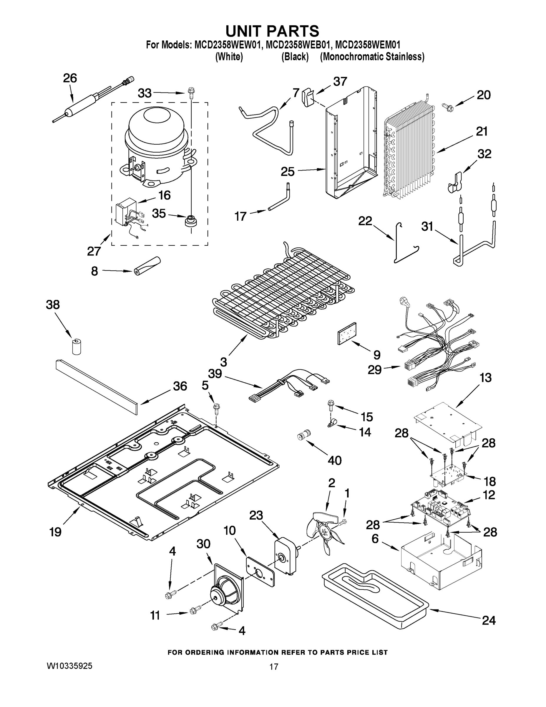 11 - UNIT PARTS