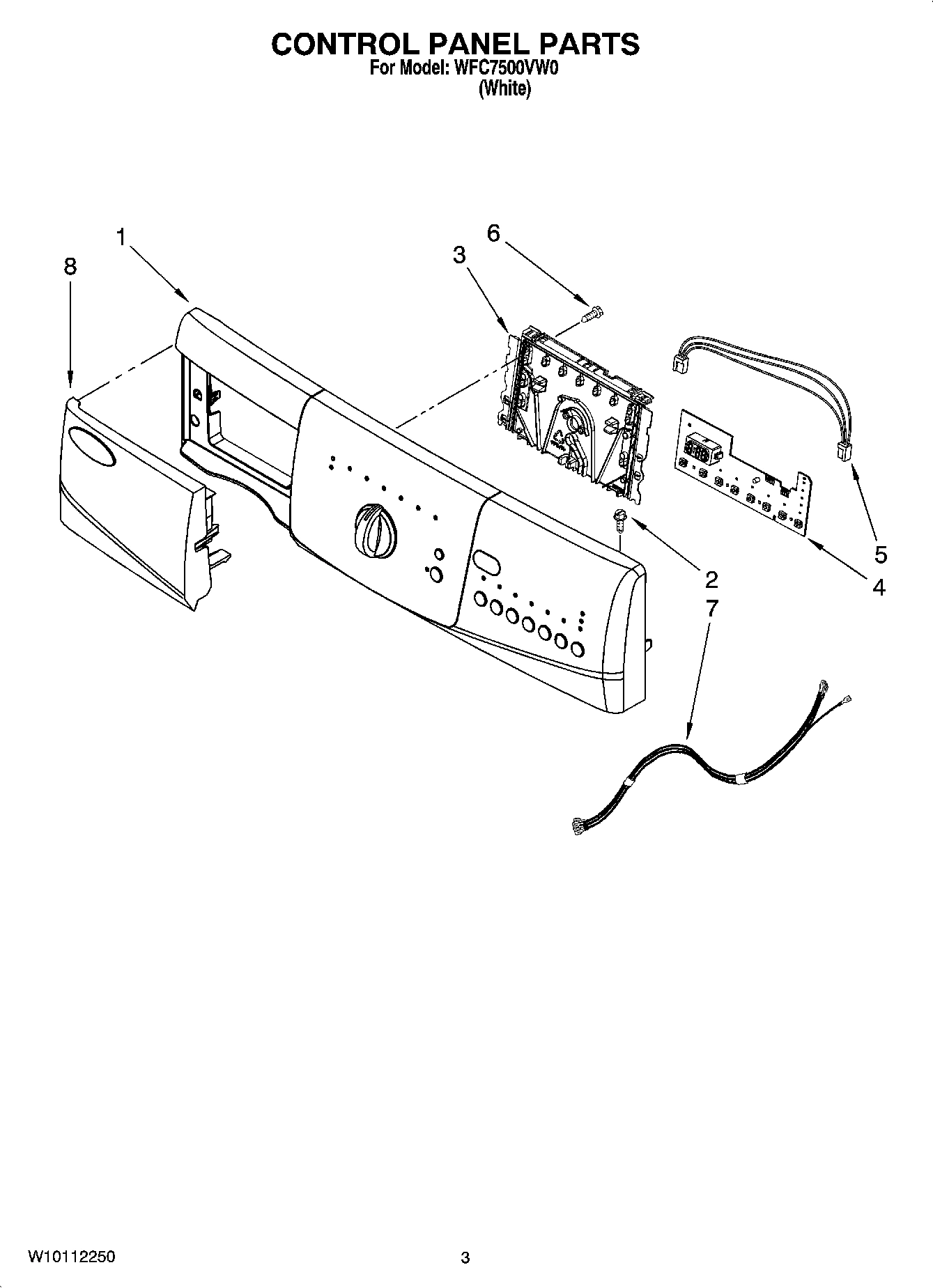 02 - CONTROL PANEL PARTS