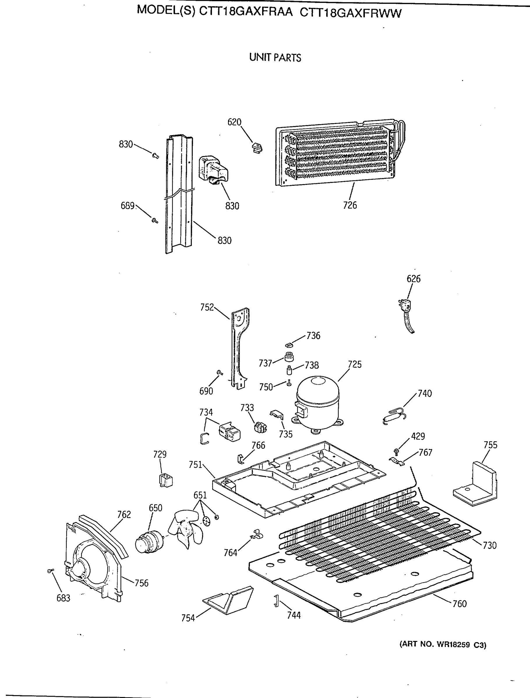 UNIT PARTS