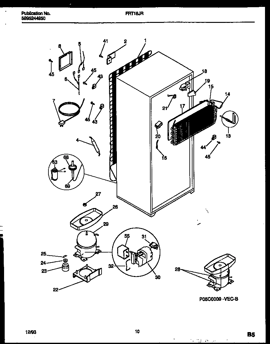06 - SYSTEM AND AUTOMATIC DEFROST PARTS