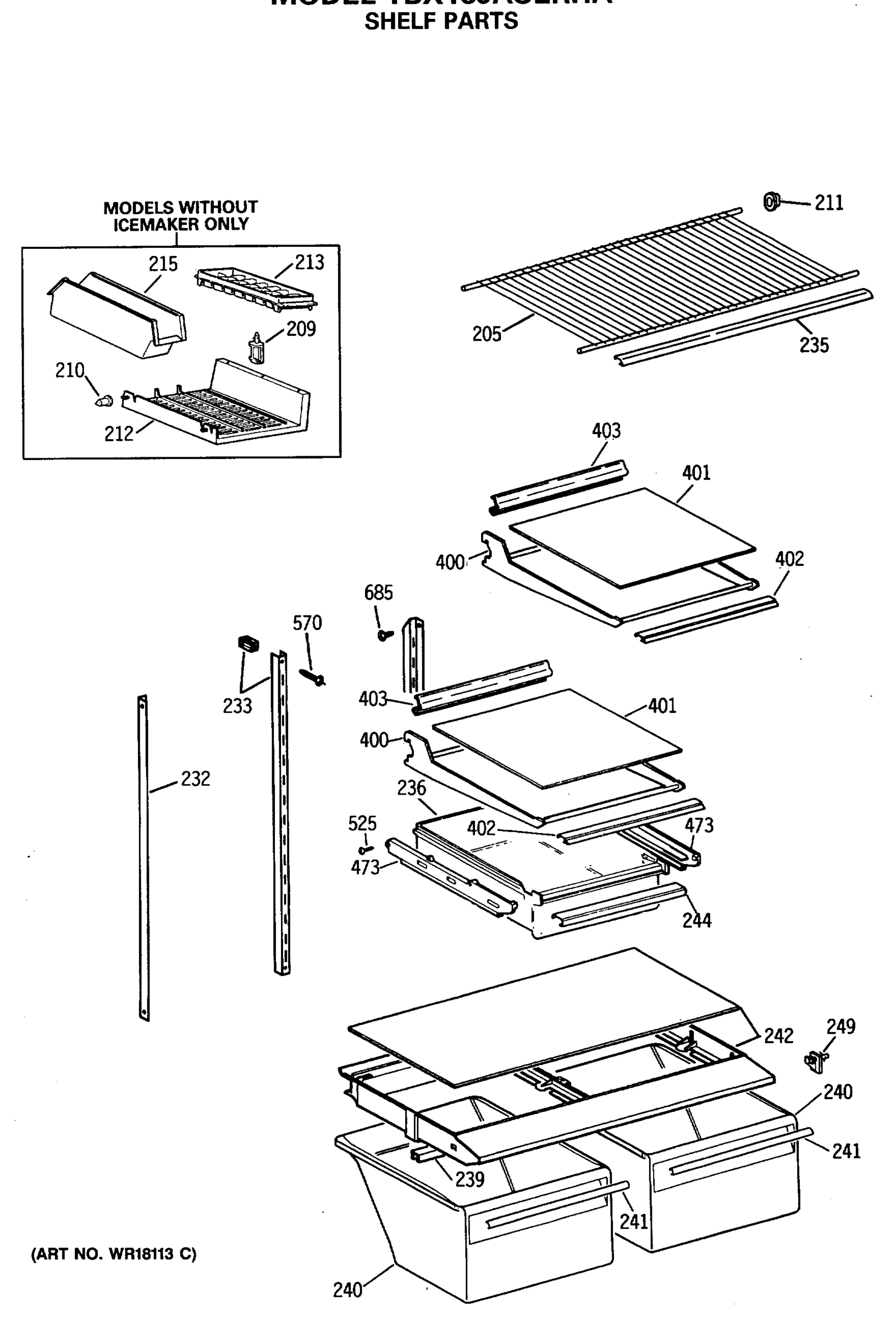 SHELF PARTS