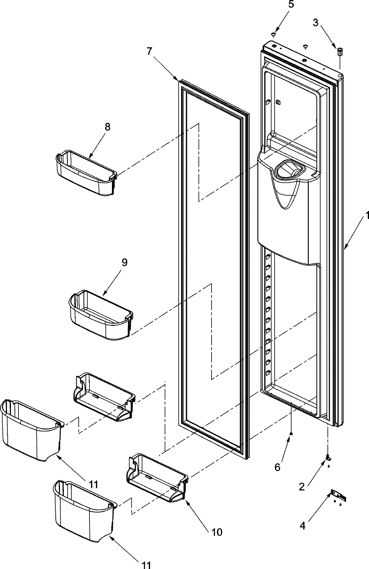 07 - FREEZER DOOR